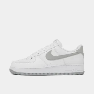 Stylish Fit Nike Air Force 1 '07 ESS White / Light Smoke Grey - White