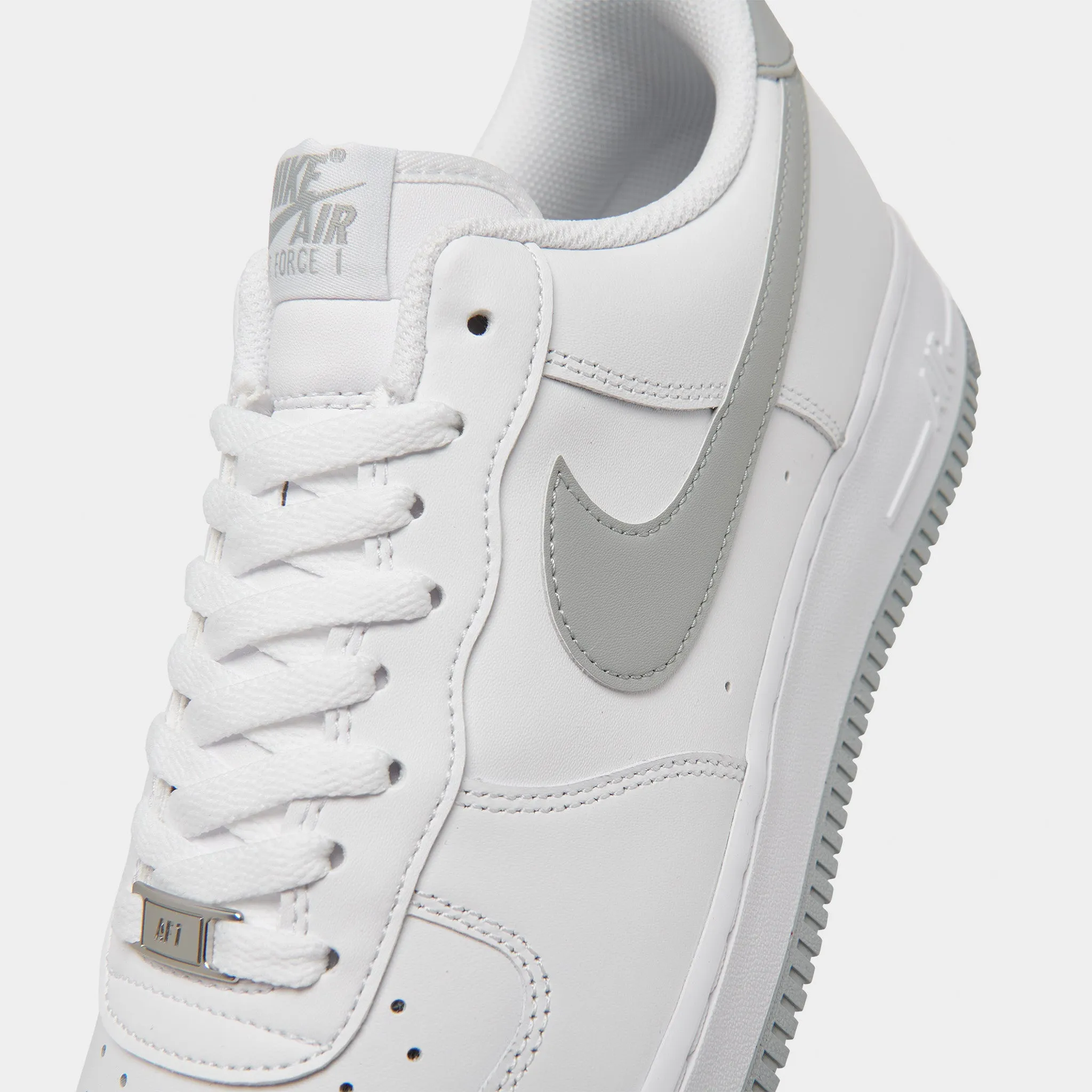 Loafer Style Current Step Nike Air Force 1 '07 ESS White / Light Smoke Grey - White