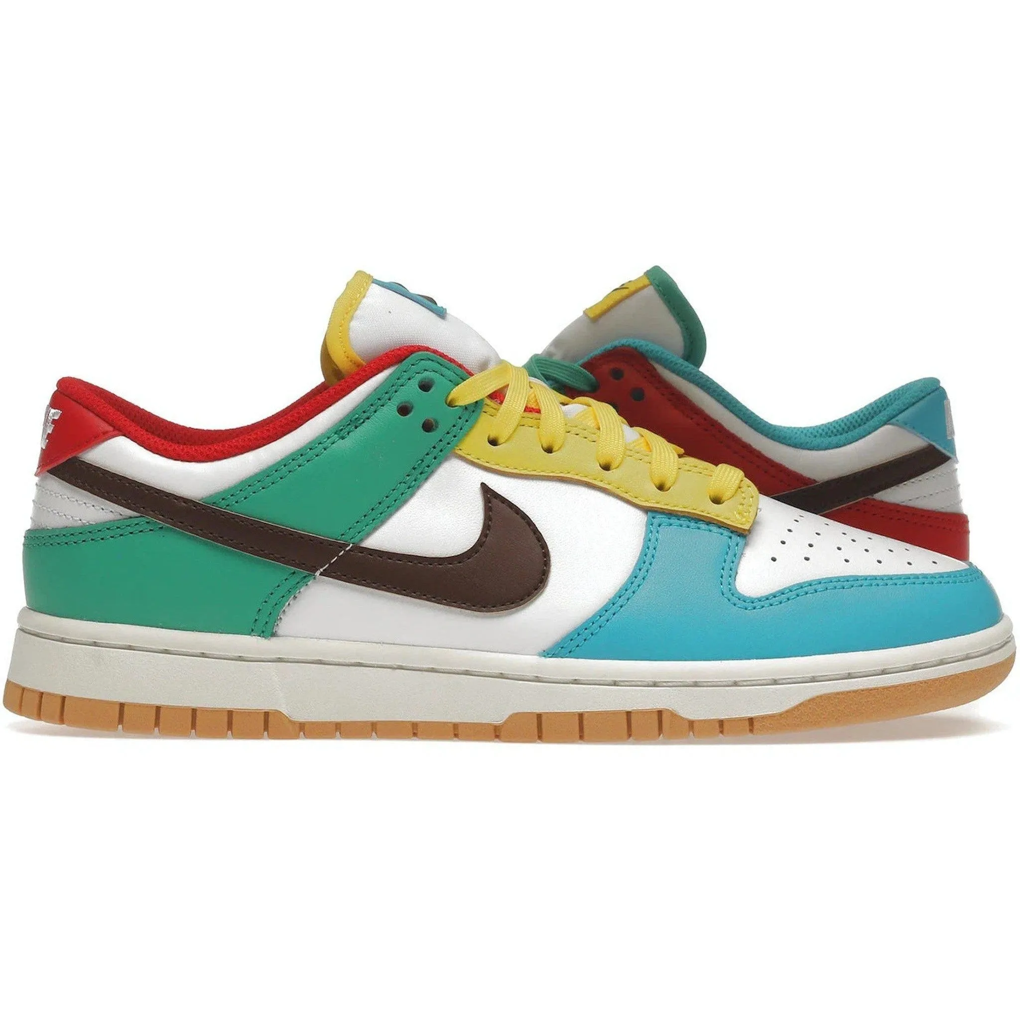 comfort feature Breath Option Nike Dunk Low Free 99 White