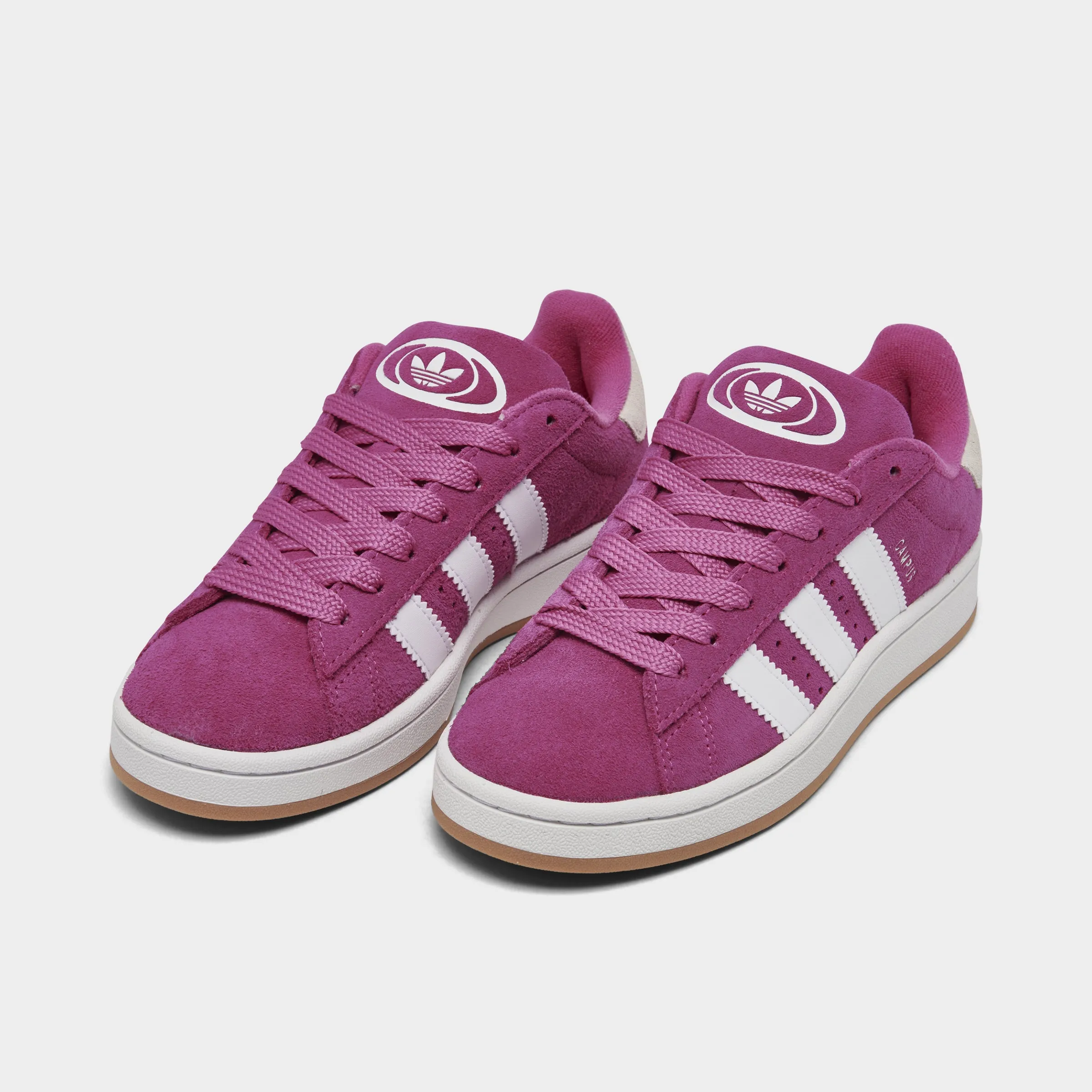 adidas Juniors' Campus 00s Pink / White - Gum Smart Fit