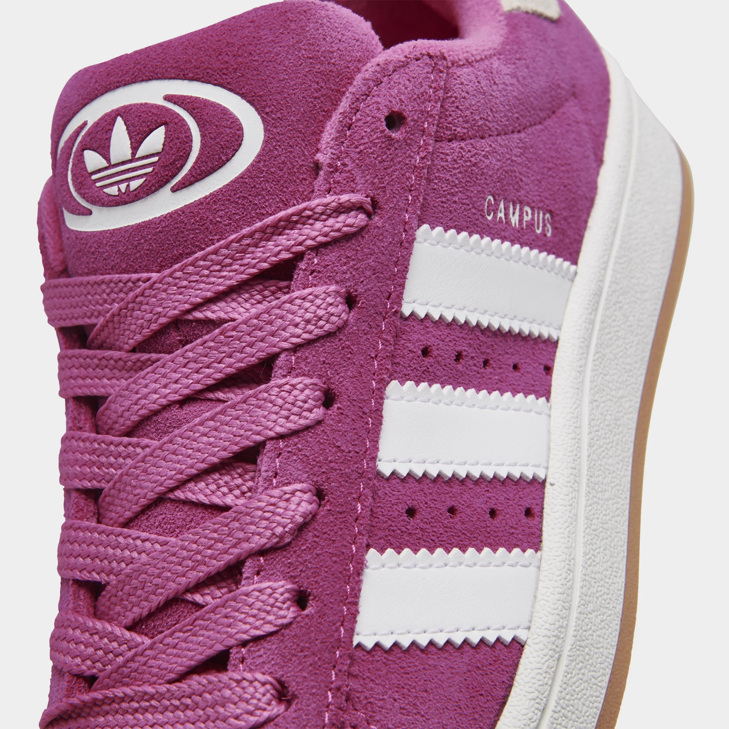 adidas Juniors' Campus 00s Pink / White - Gum Date night