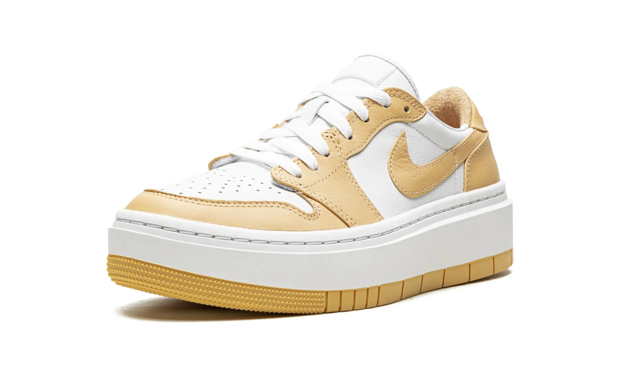 Wmns Air Jordan 1 Elevate Low 'White Onyx' Airy Design Eva Midsole