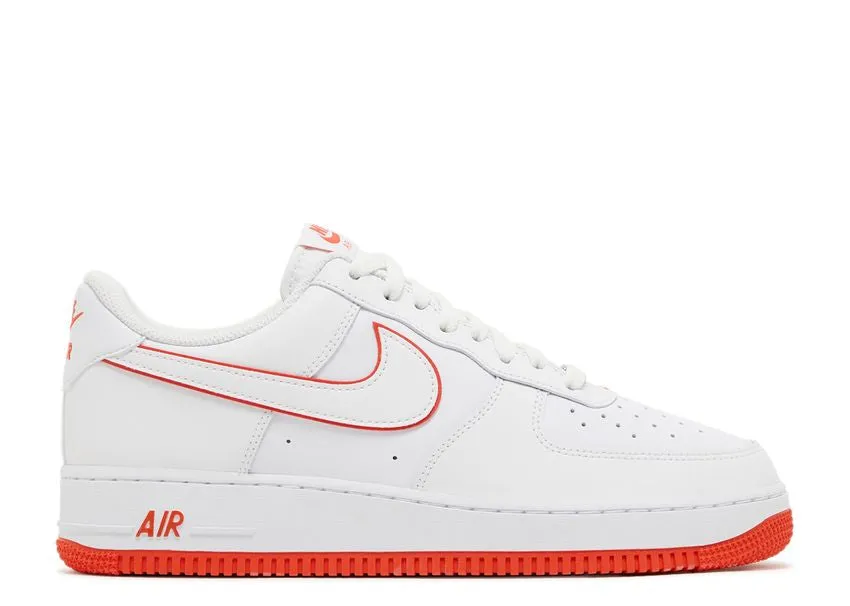 platform Festival Step Nike Air Force 1 Low '07 White Picante Red