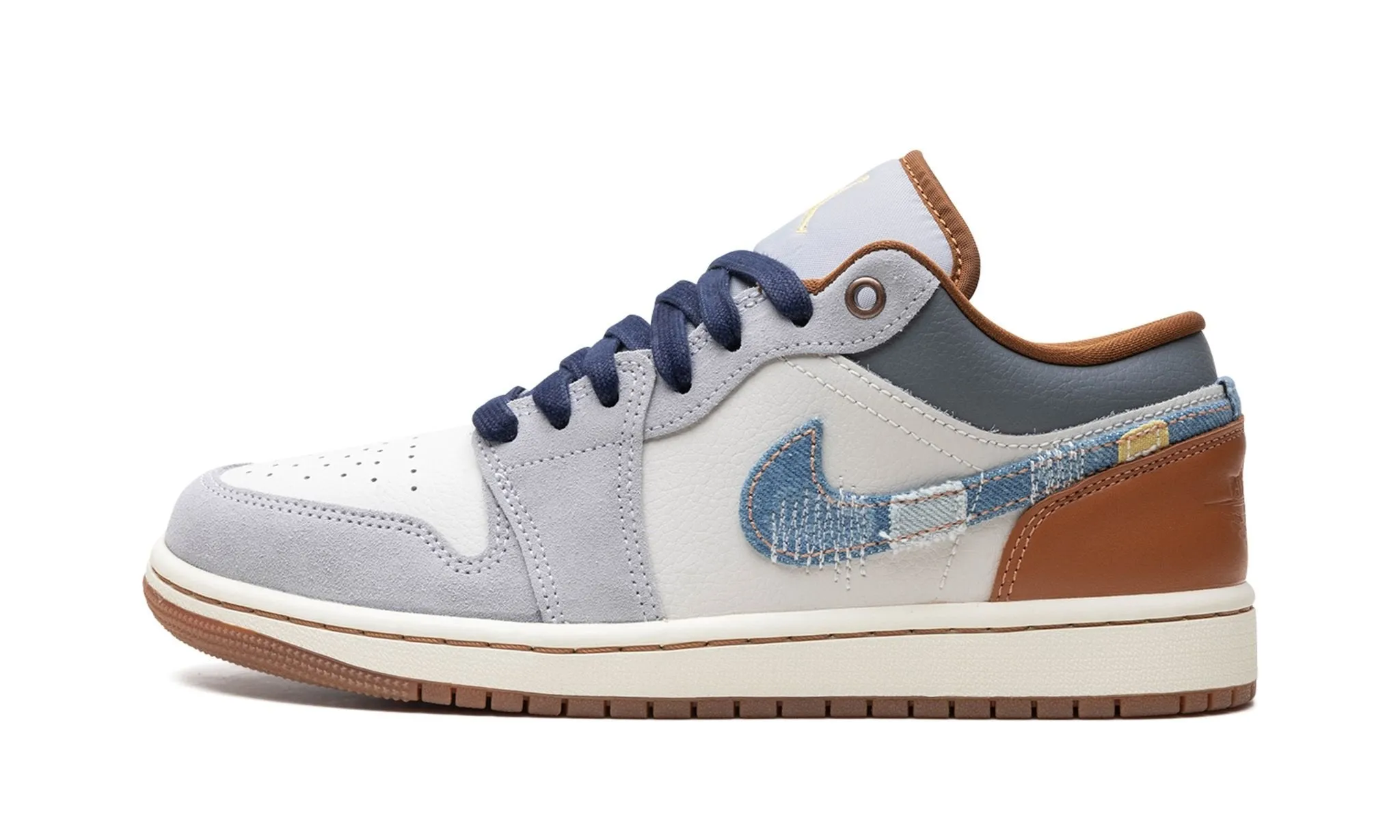 Active Air Jordan 1 Low SE 'Repaired Denim Swoosh'