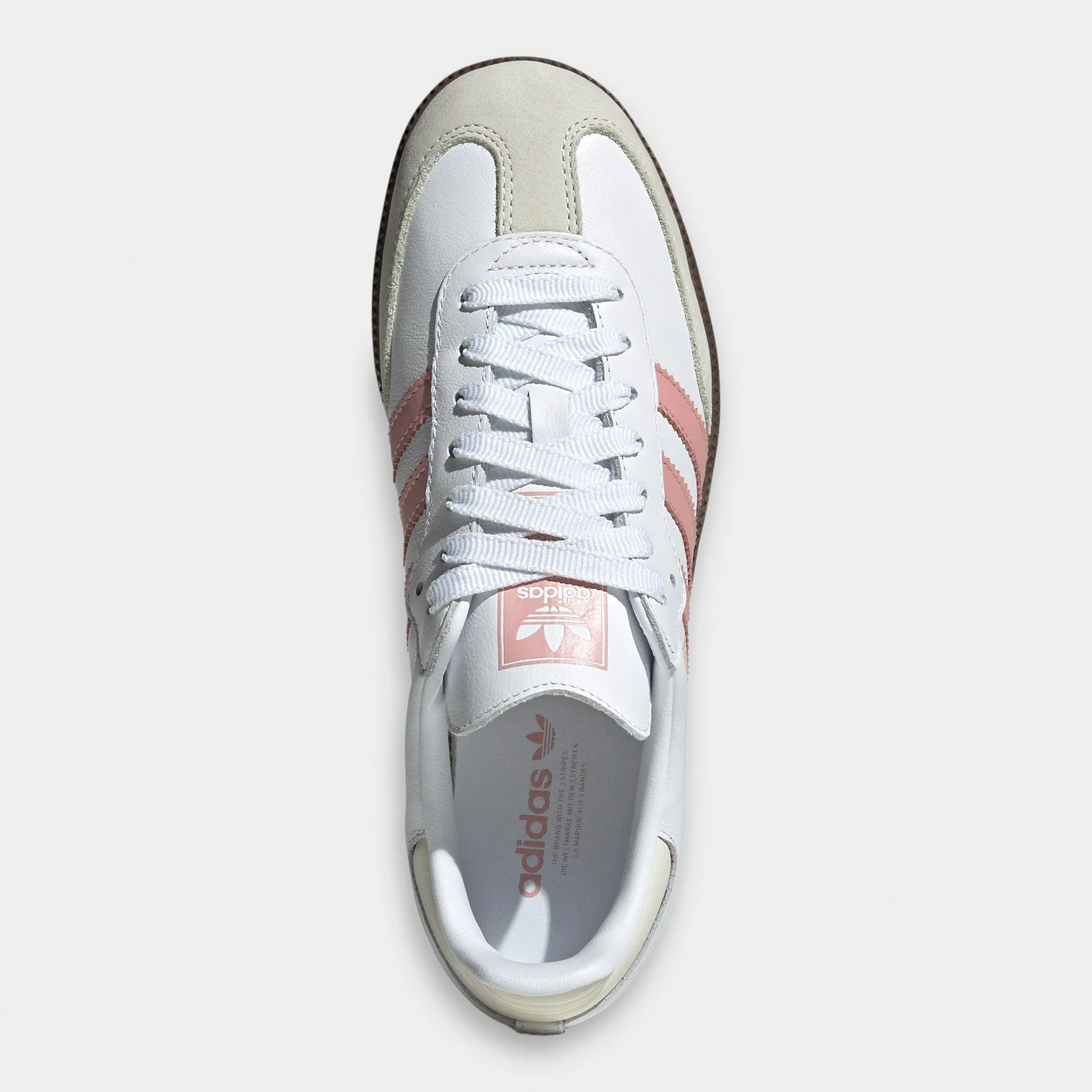 adidas Women's Samba OG White / Wonder Mauve - White Soft Land Queen Touch