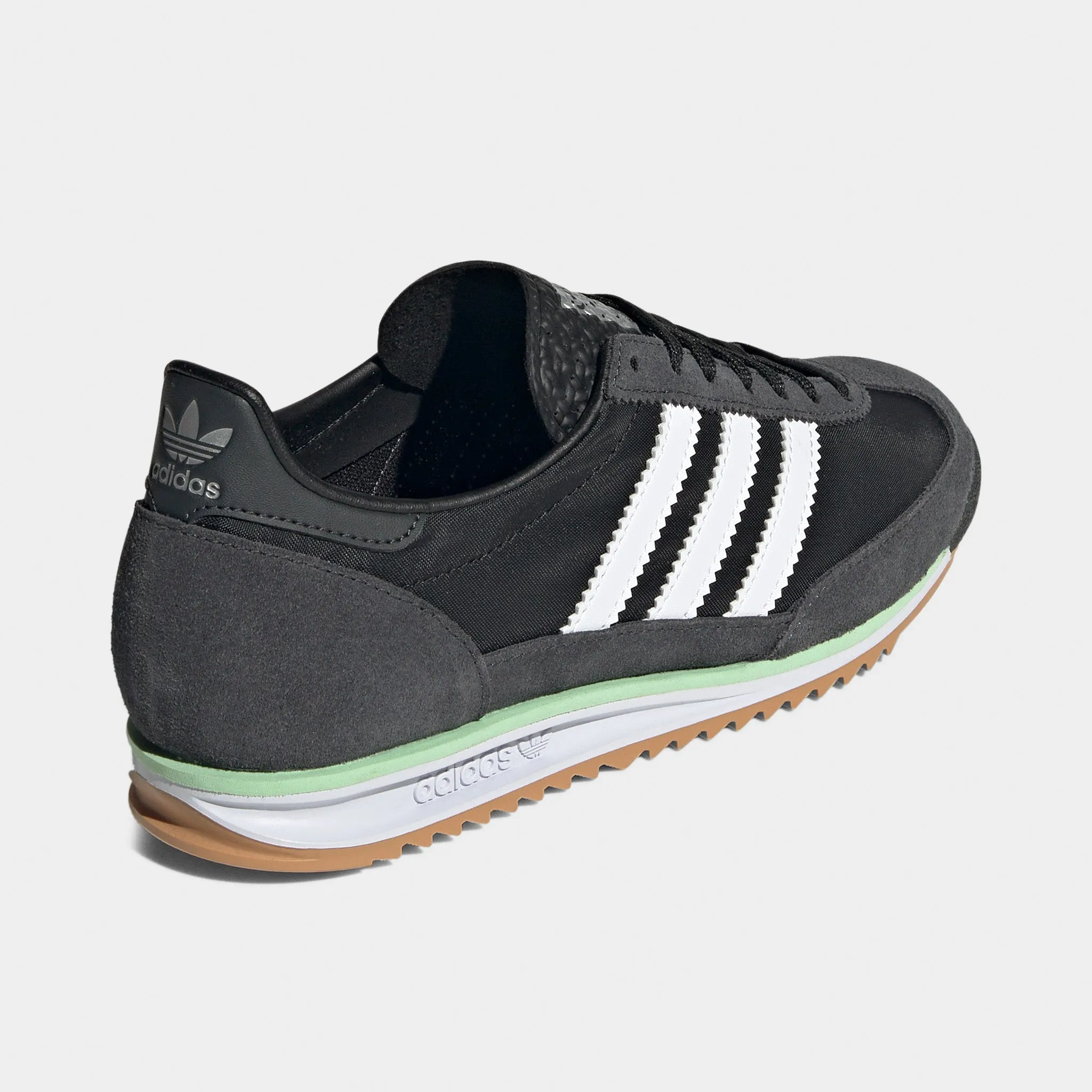 adidas Originals Women's SL 72 OG Core Black / Footwear White - Carbon Padded Tongue Field Power