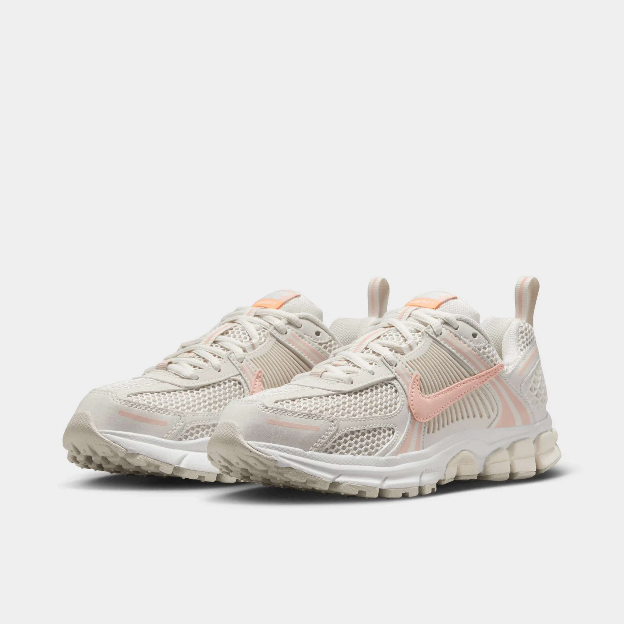 professional - use shoes advanced features Nike Zoom Vomero 5 GS Phanton / Echo Pink - Light Orewood Brown