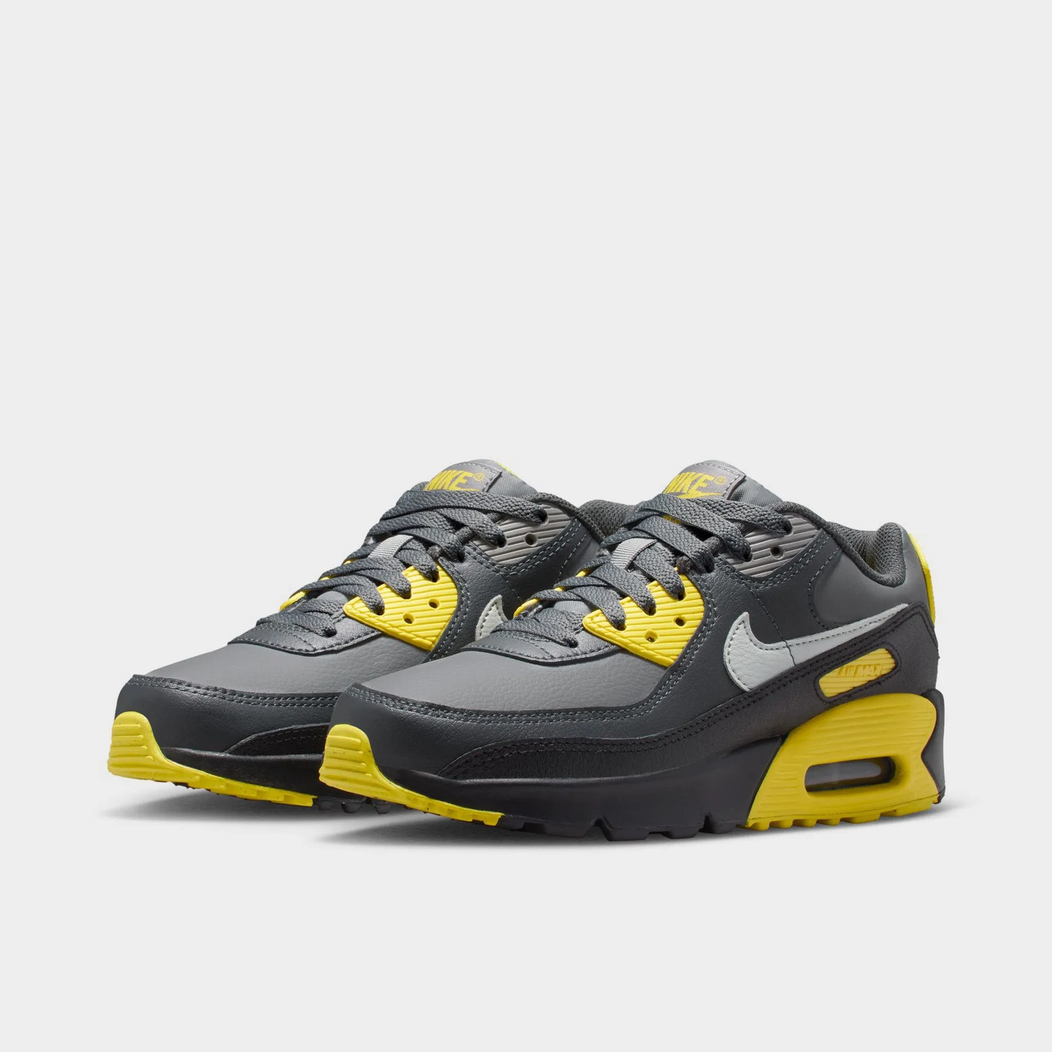 Sprint Step Men Mode Nike Air Max 90 GS Lightening / Light Silver - Smoke Grey