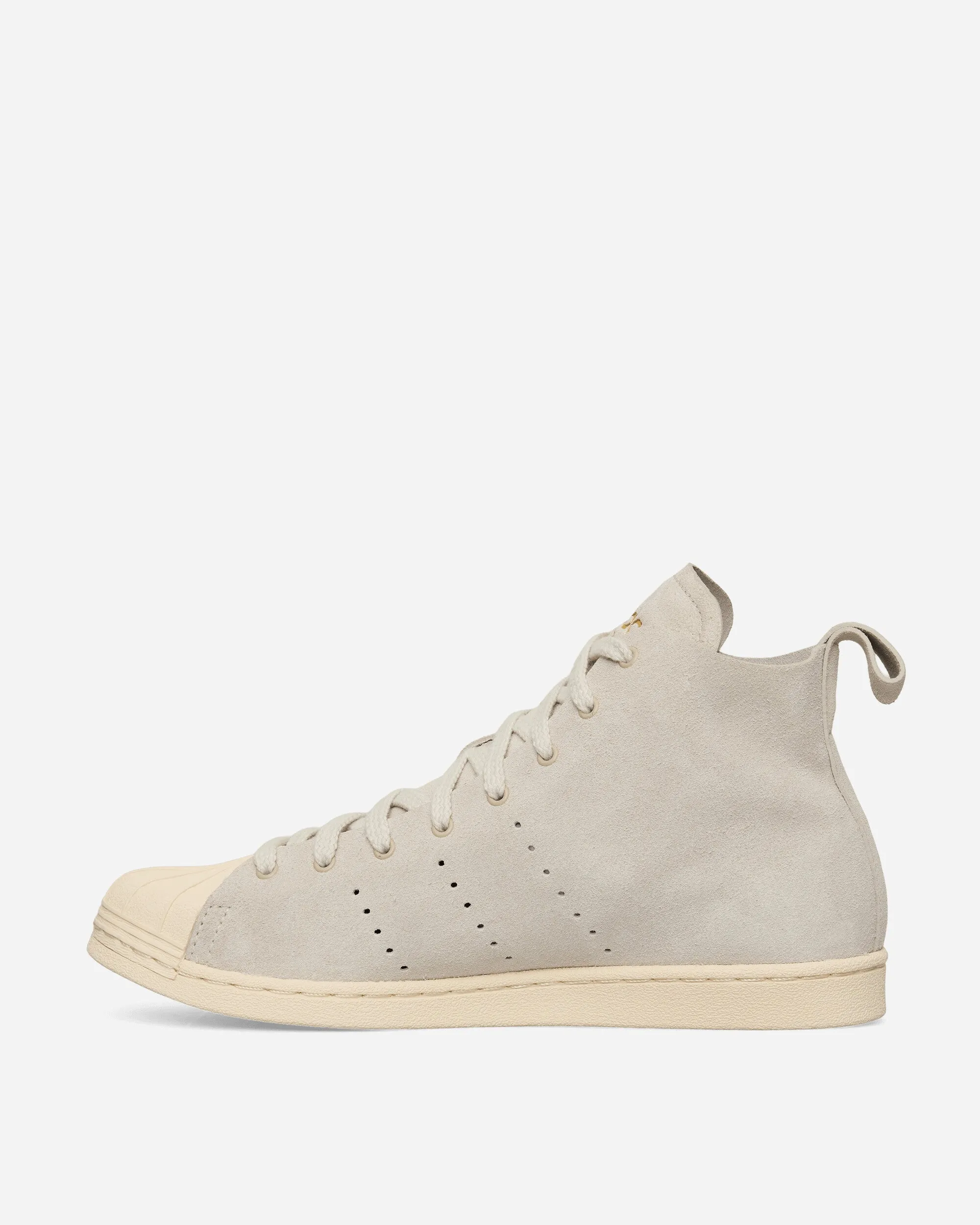 Wales Bonner Superstar High Sneakers Mist Stone / Wonder White Crystal Glow night walk