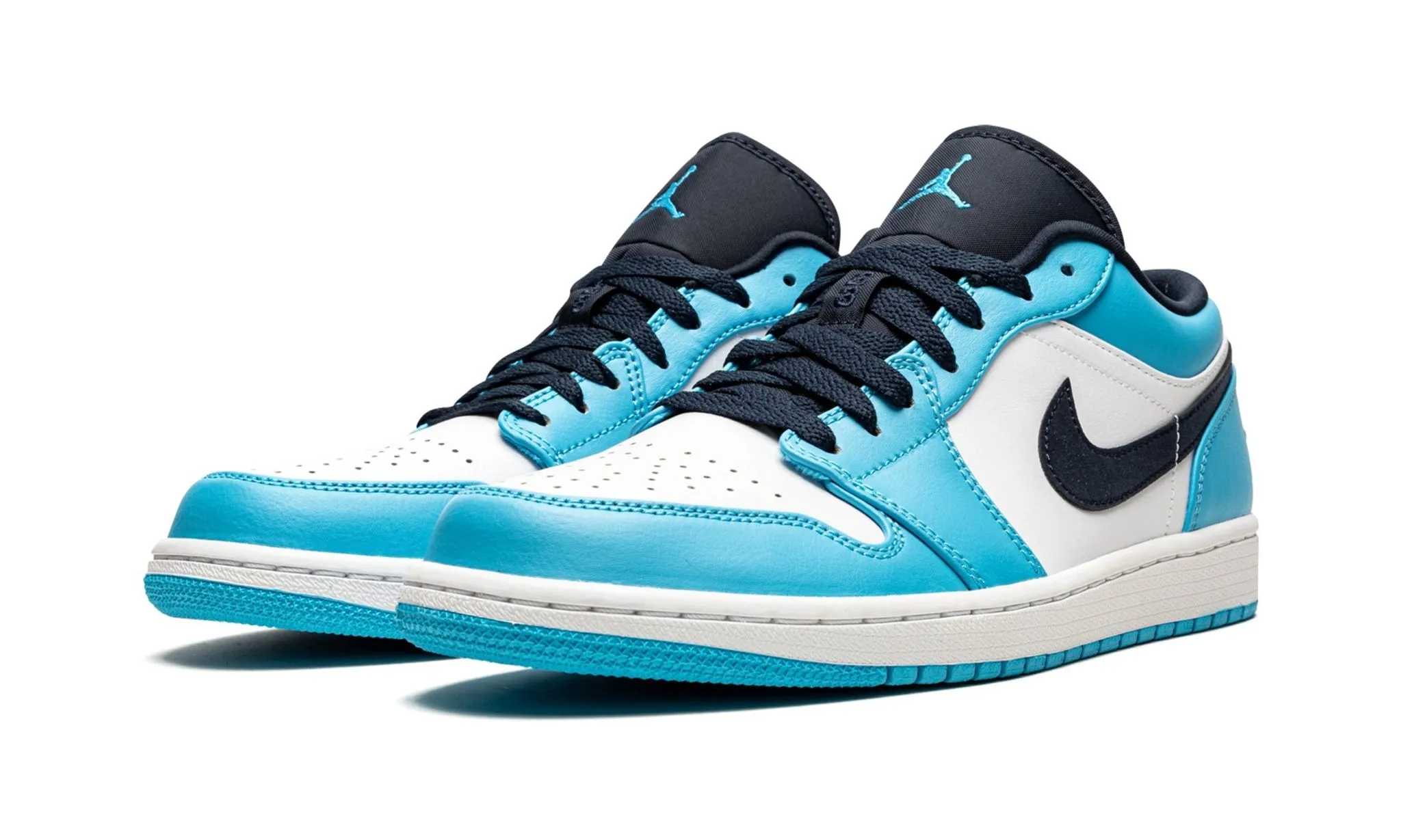 Air Jordan 1 Low Obsidian / Unc Synthetic Upper