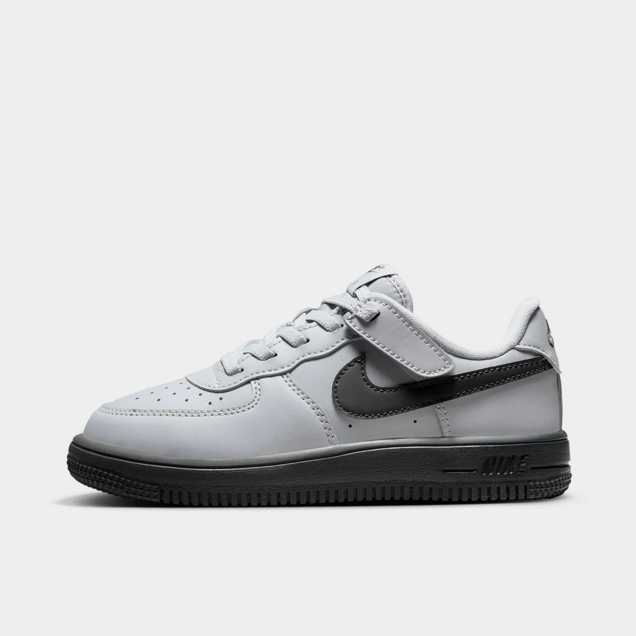 breath easy Nike Air Force 1 Low Easyon PS Wolf Grey / Dark Smoke Grey