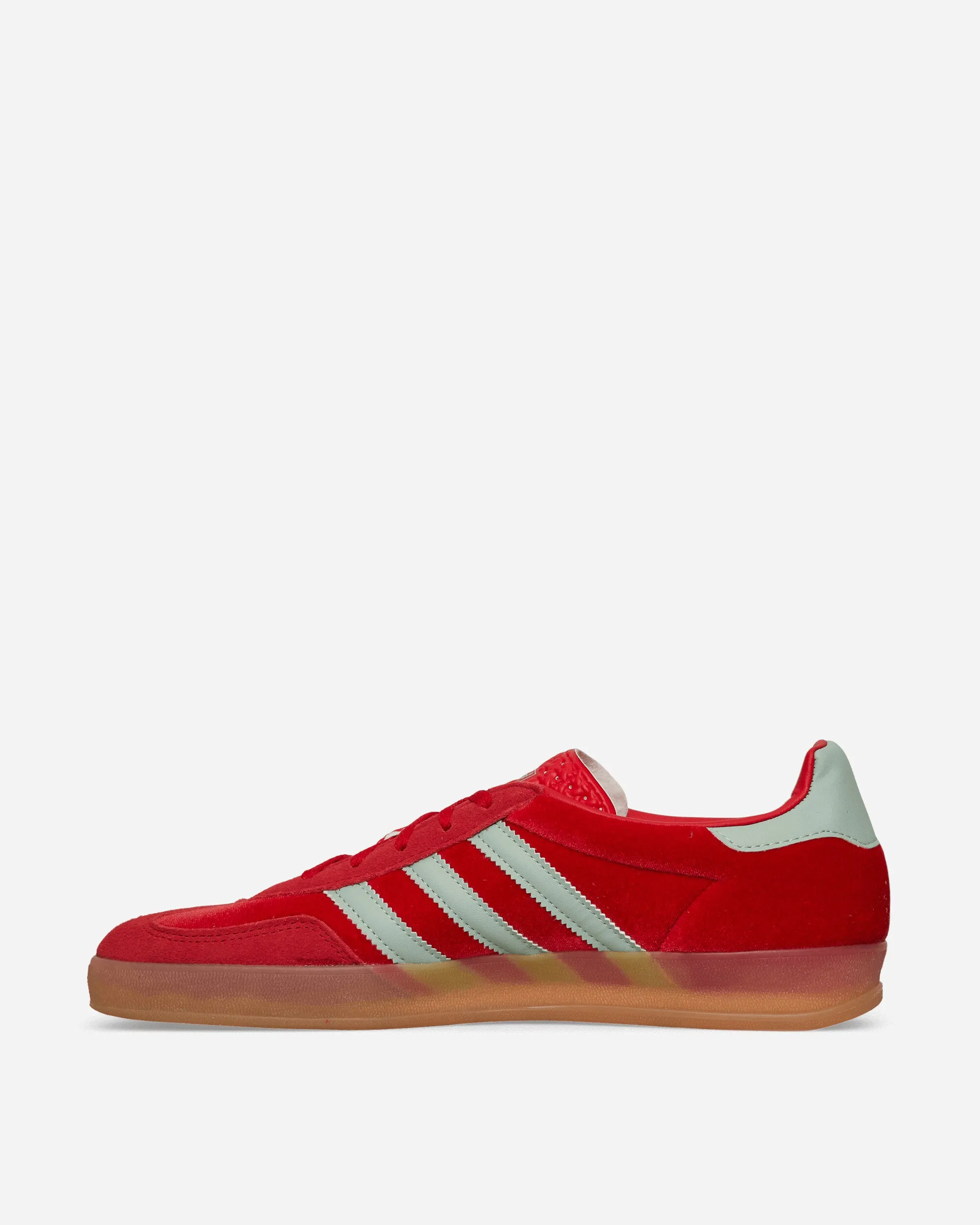 Color Play Women's Gazelle Indoor Sneakers Better Scarlet / Hazy Green