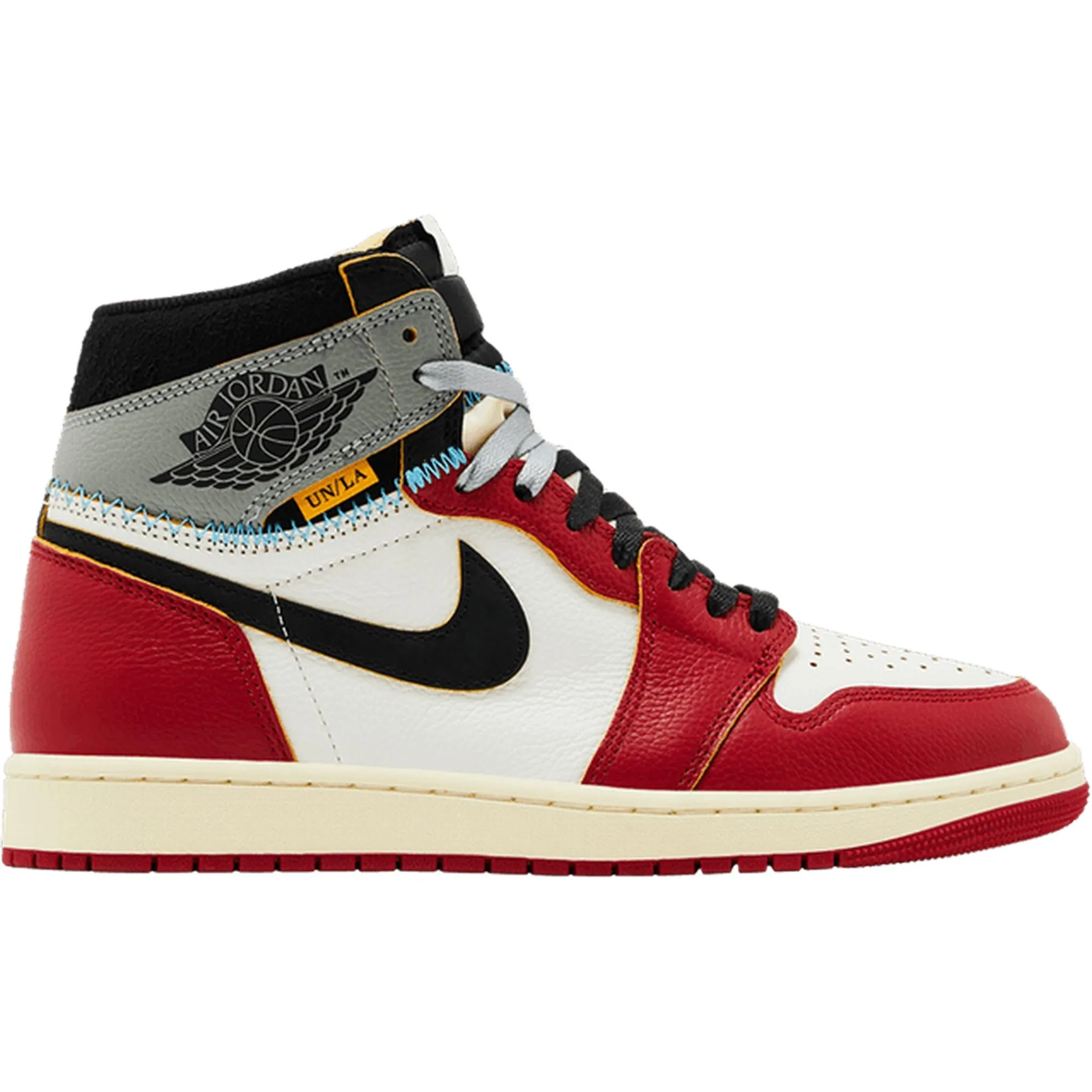 Support Zones Quick Wear Jordan 1 Retro High OG SP Union LA Chicago Shadow