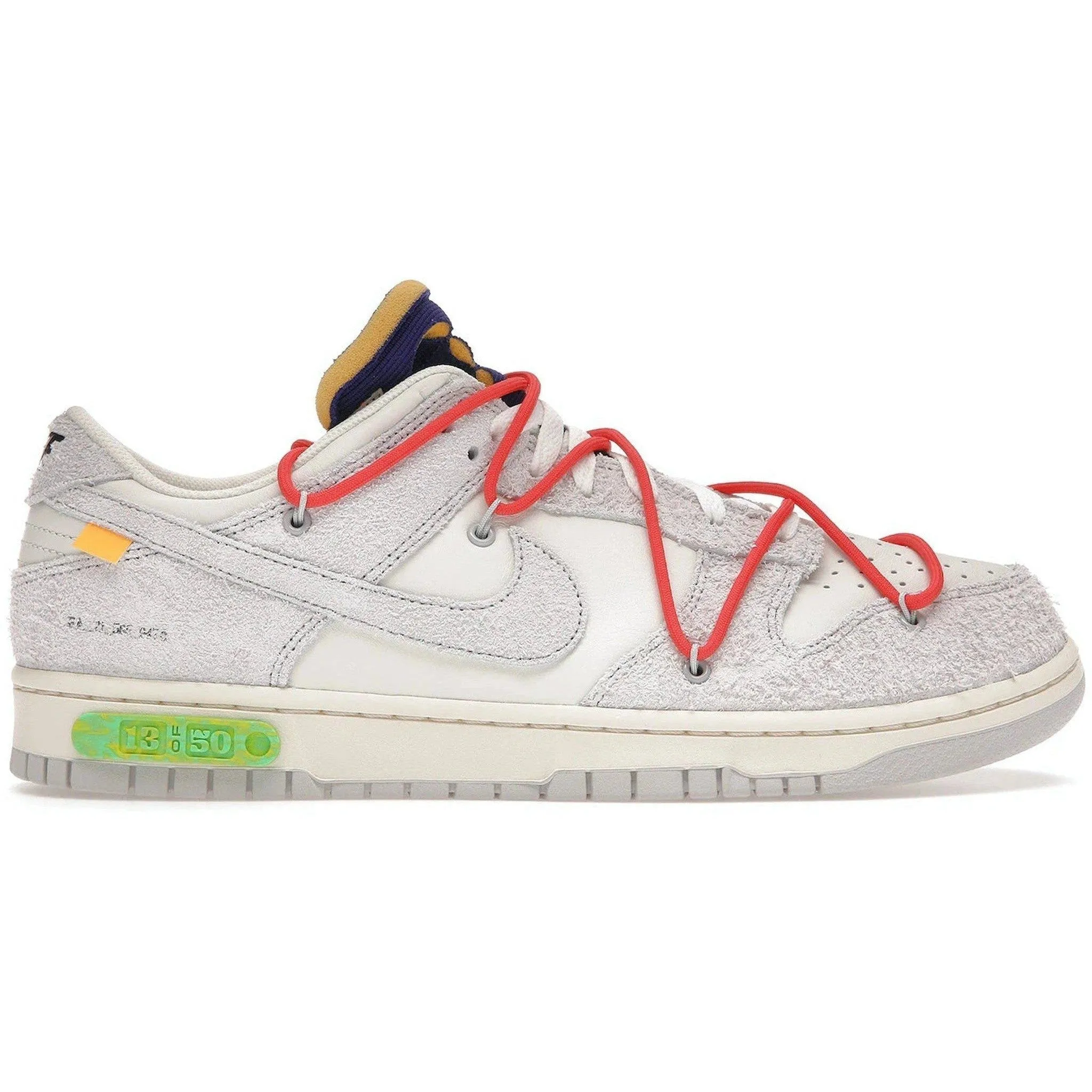 Cloudy Jog Canvas Soft Nike Dunk Low Off-White Lot 13