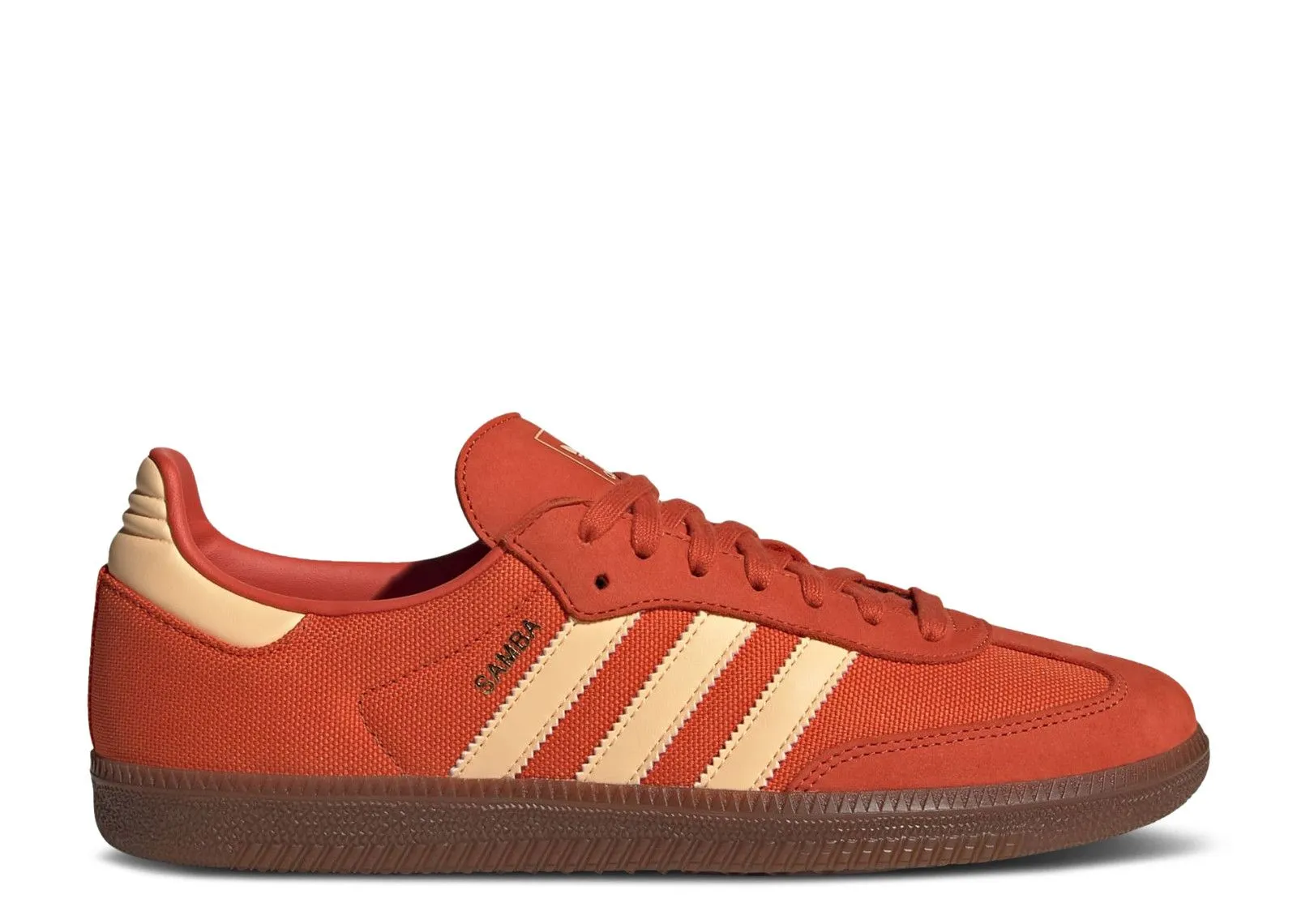 Adidas Samba OG Collegiate Orange Stone Path Hike Meet