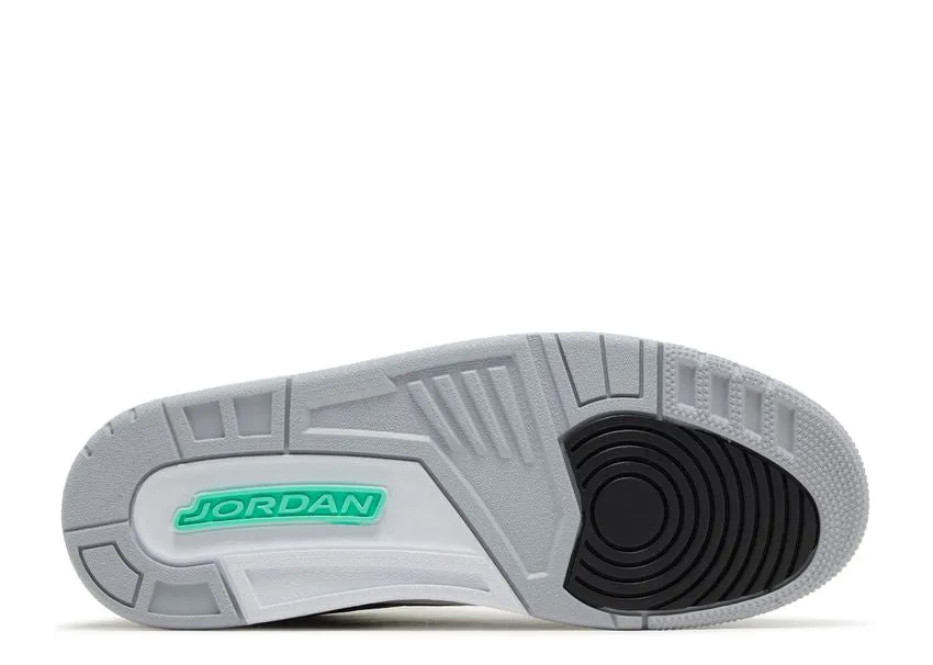 Lead Hike Plain Hike Air Jordan 3 Retro Green Glow