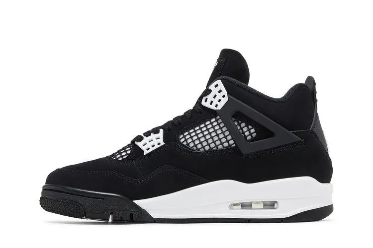 Cushioned Fit Buckle Up Air Jordan 4 Retro 'White Thunder'