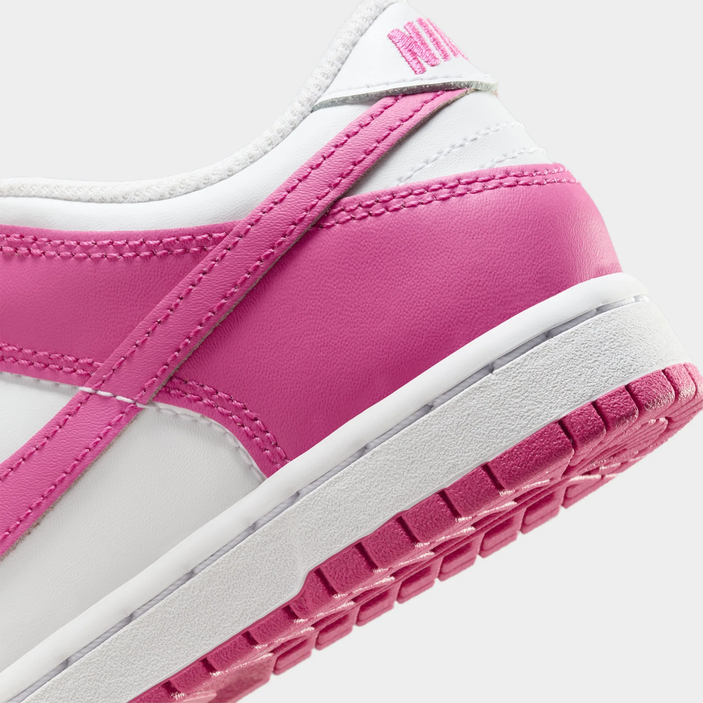Airport Walk Street Mood Nike Dunk Low PS White / Laser Fuschia