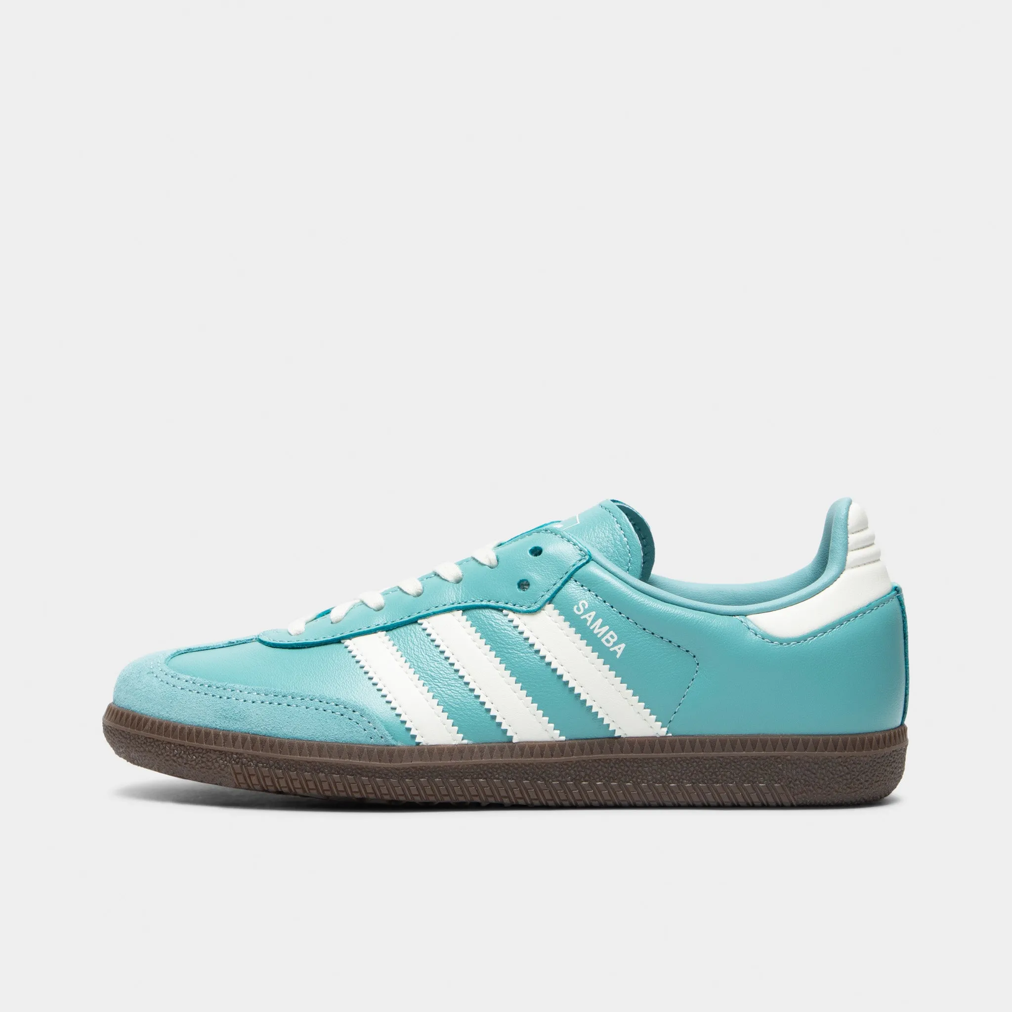 Autumn Tone Spring Bloom adidas Juniors' Samba OG Mint / Off White - Gum