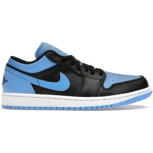 Evening Stroll Jordan 1 Low Black University Blue