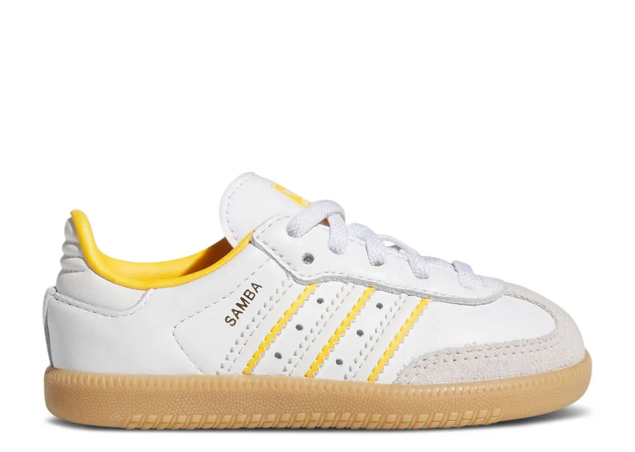 Marathon Walk Star Path Adidas Samba OG Crystal White Cloud White Crew Yellow (TD)