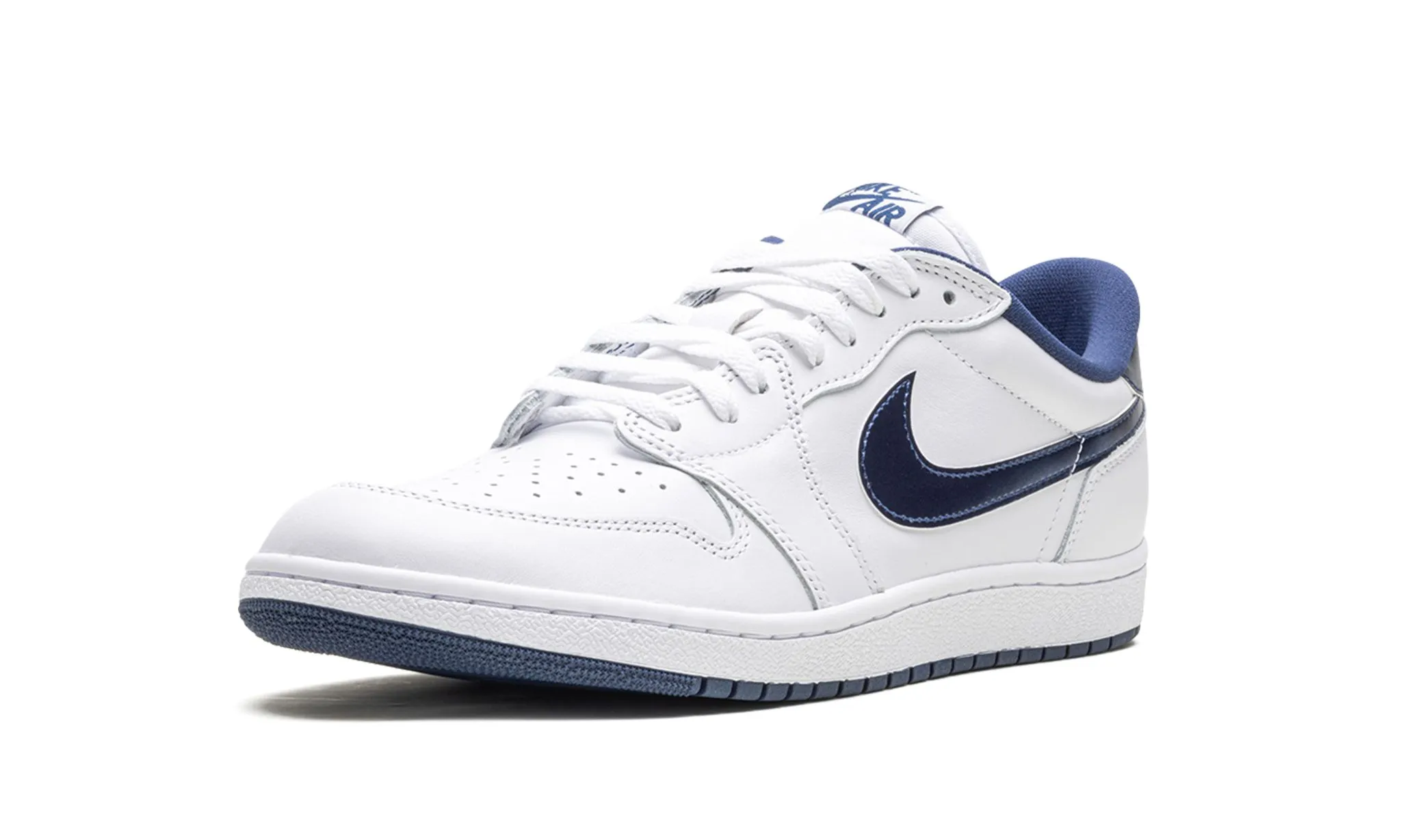 Fitness Vibe water proof Air Jordan 1 Retro Low '85 OG 'Metallic Blue' 2024