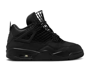Sporty Look Air Jordan 4 Retro Net Black