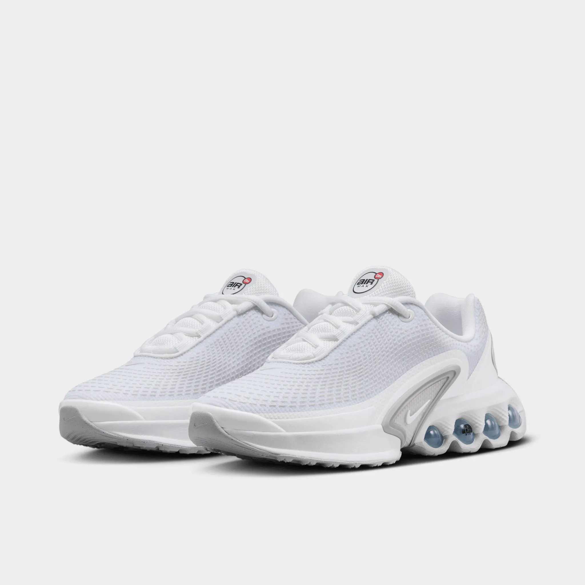 Nike Air Max DN GS White / White - Metallic Silver Cushioned lining