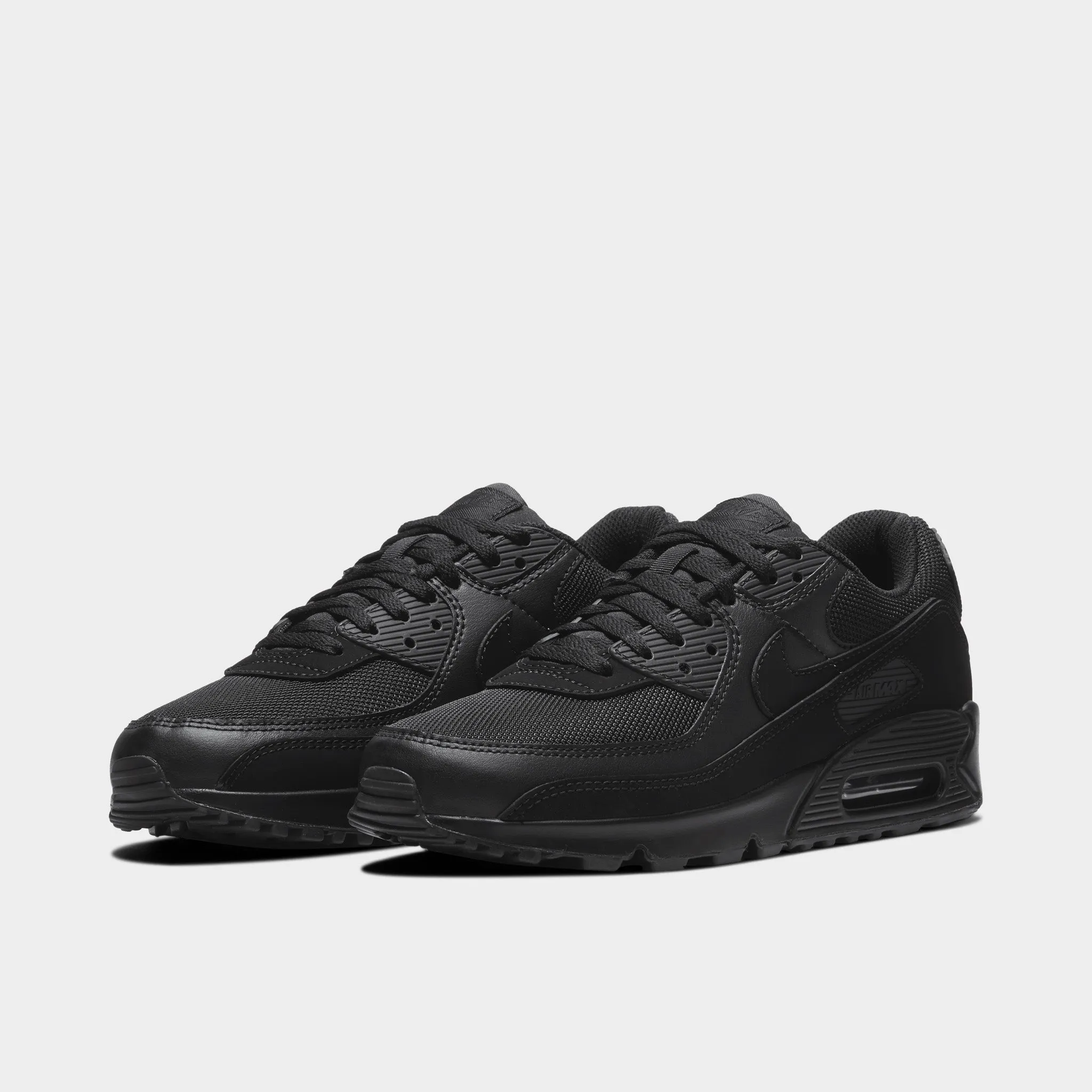 Nike Air Max 90 Black / Black - Black Soft Interior Stone Walk