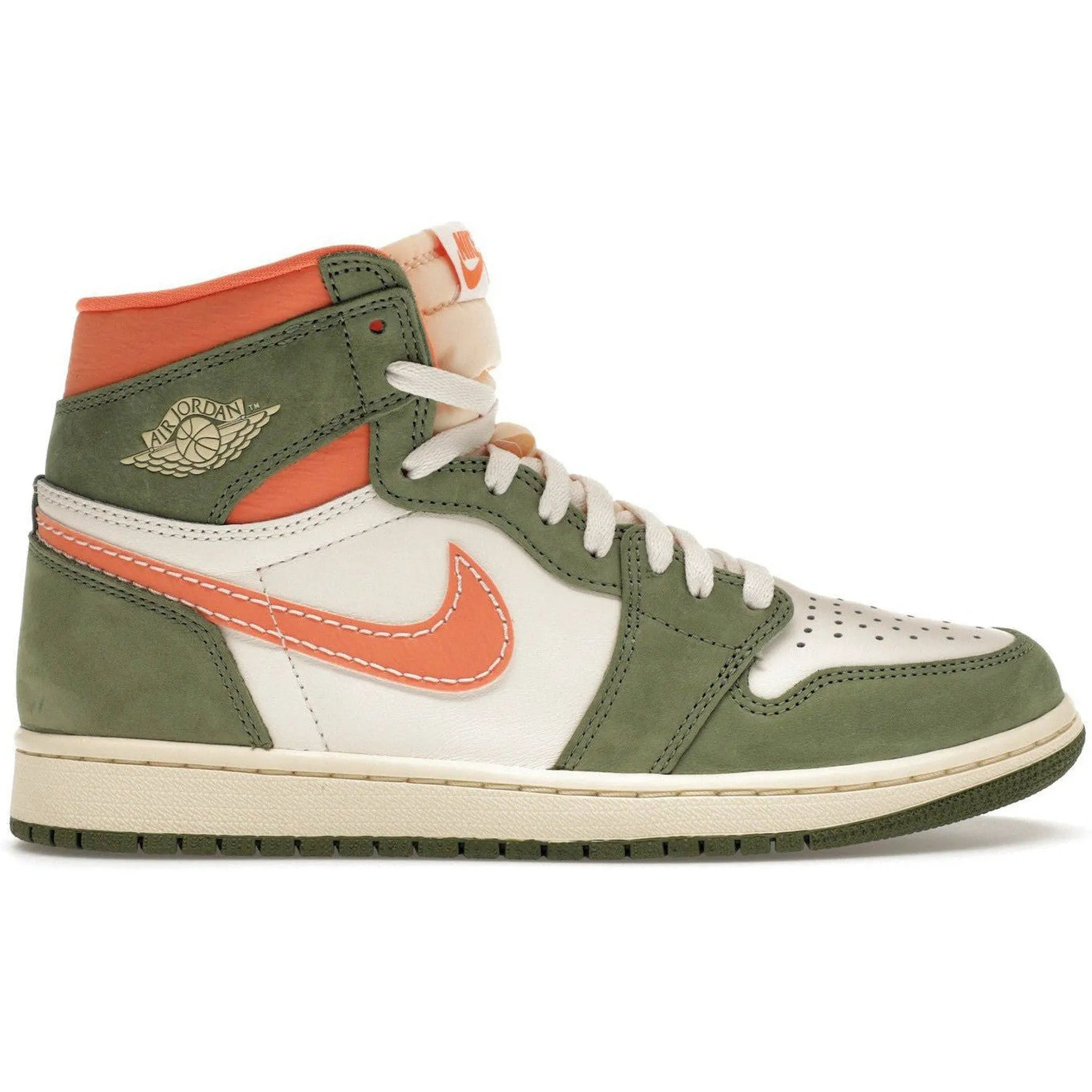 Outfit Ready LeatherMaterial Jordan 1 High OG Craft Celadon