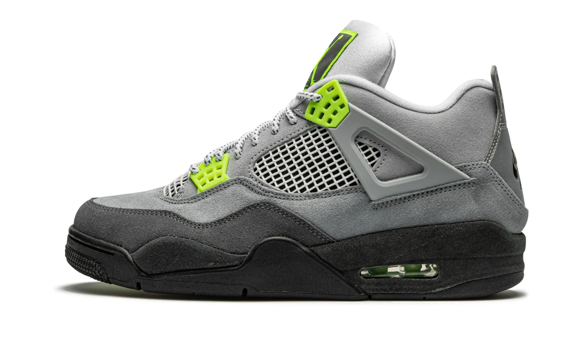 Ventilated Holes Air Jordan 4 Retro SE Neon