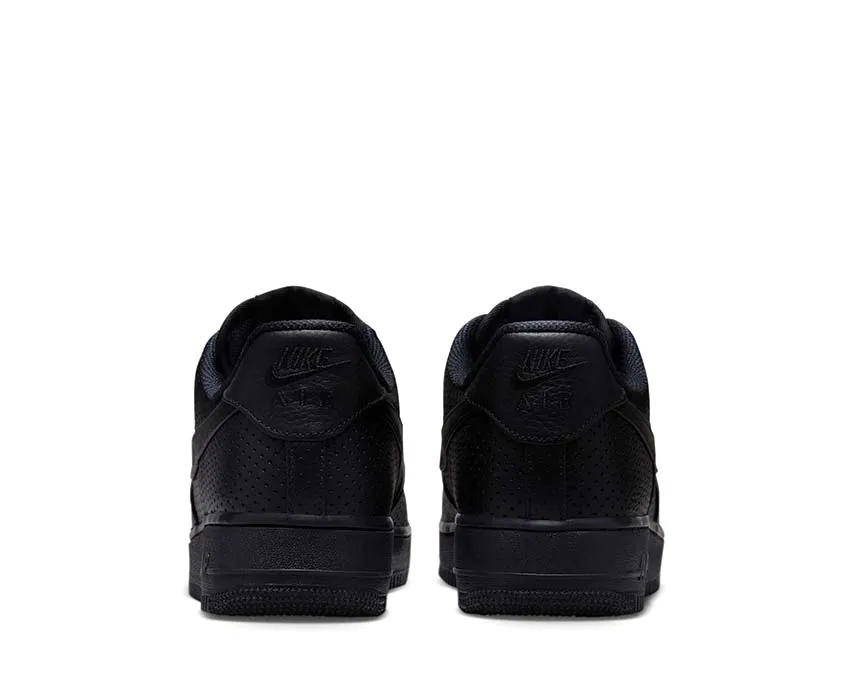 Nike Air Force 1 SP "Black Perforated" Non-Slip Cushioning