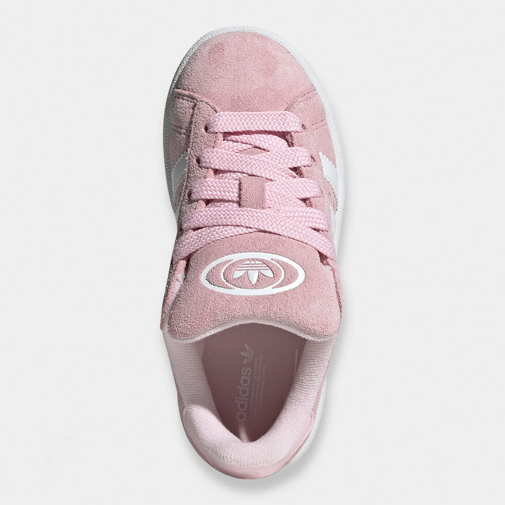 Grace Walk adidas Children's Campus 00s Cloud Pink / White - Gum