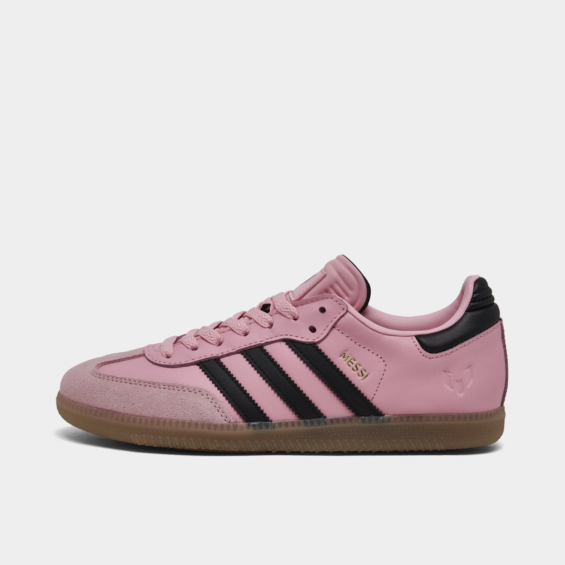 adidas Juniors' Samba Messi Light Pink / Core Black - Gum Ocean Edge