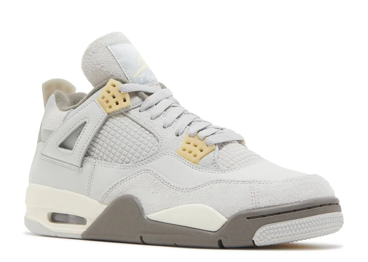Air Jordan 4 SE Craft Photon Dust Bright Step Stretchable Material