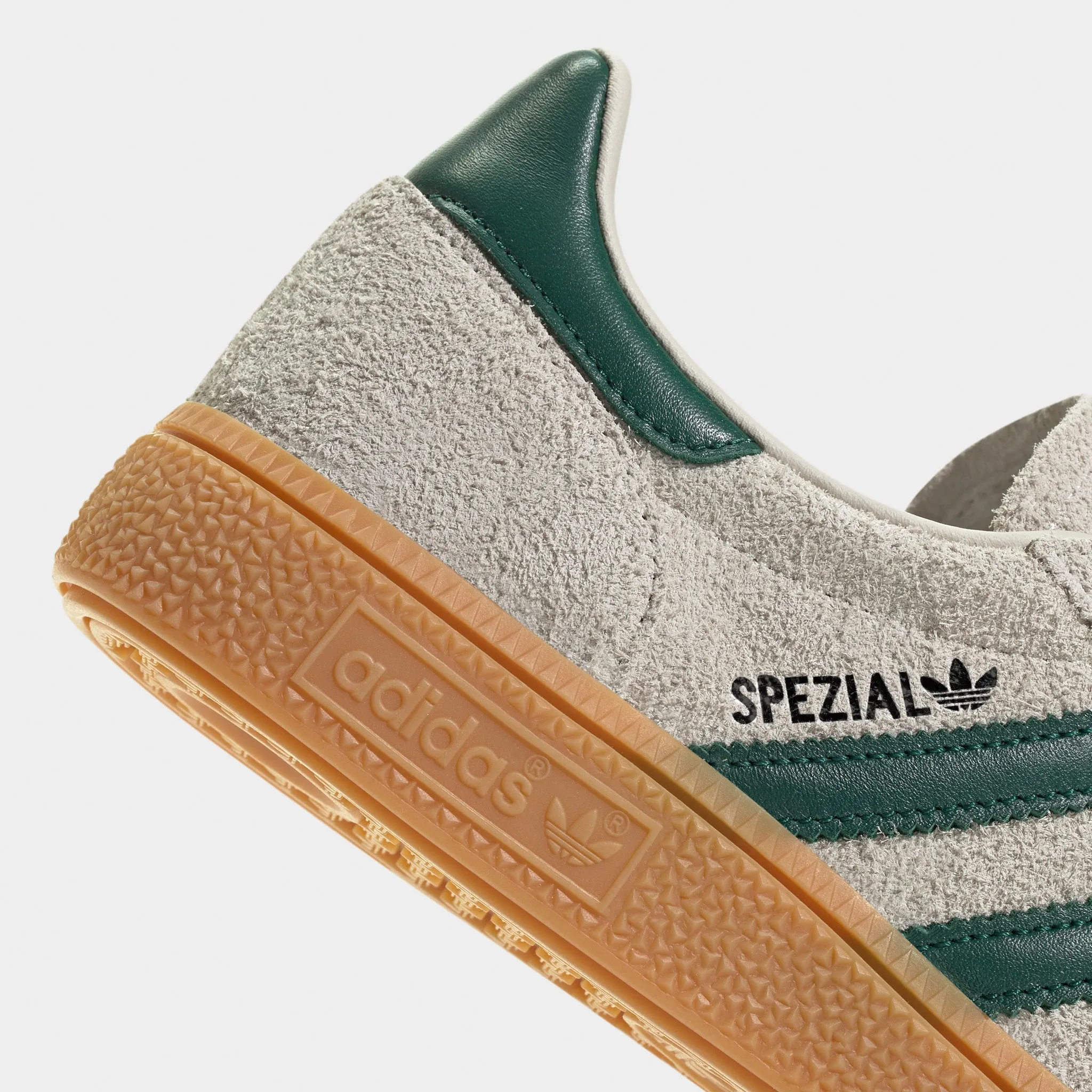 adidas Originals Women's Handball Spezial Light Brown / Green Balance Core