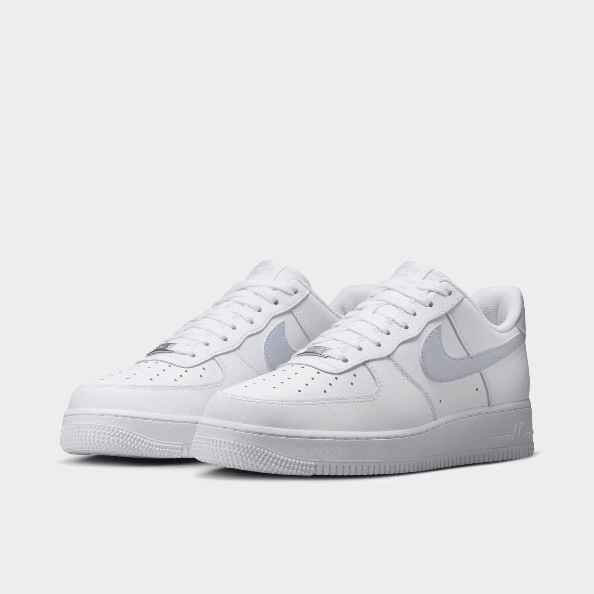 FlexibleOutsole Comfortable Foot Nike Air Force 1 White / Grey / White