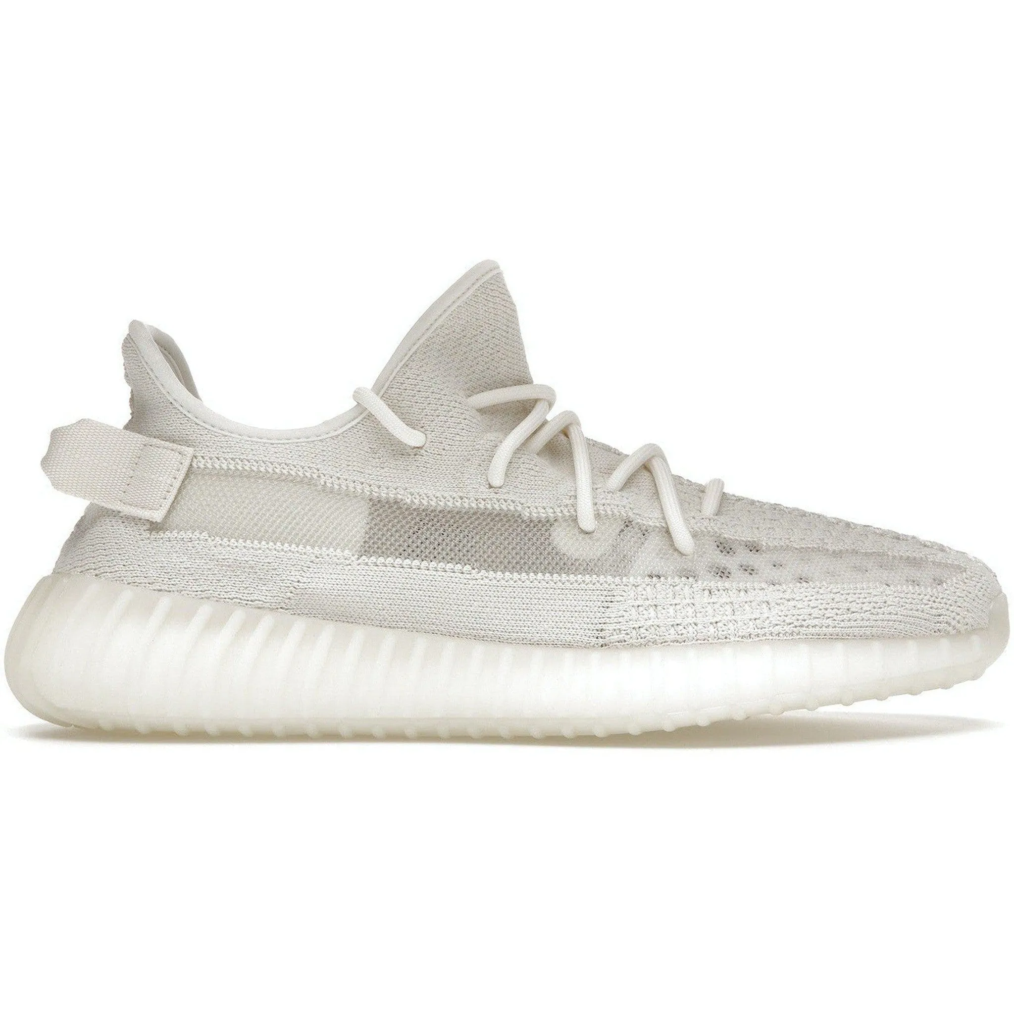 Cushioned Sole Grippy Outsole Adidas Yeezy Boost 350 V2 Bone