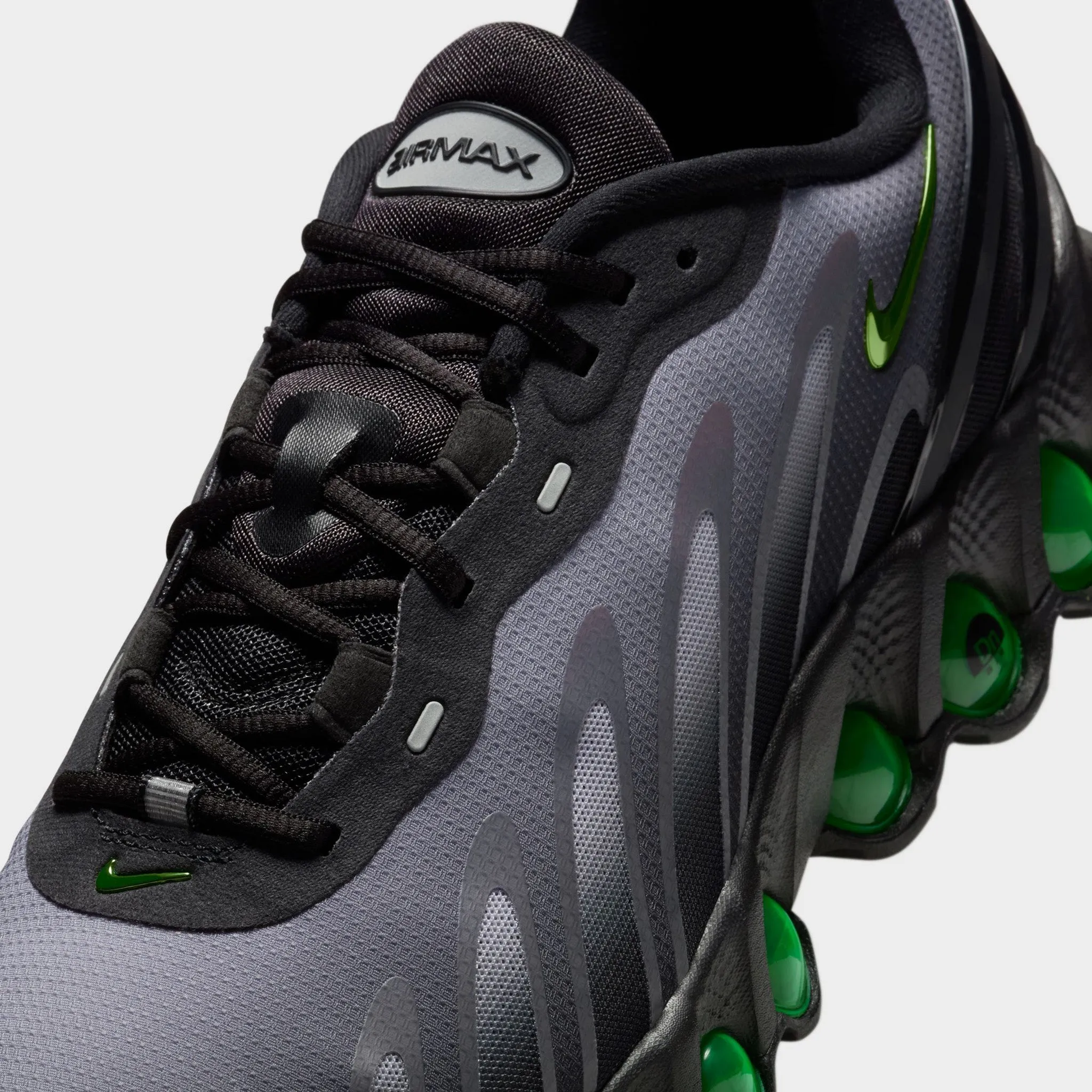Nike Air Max DN8 Black / Volt - Light Smoke Grey Alley Path dirt path