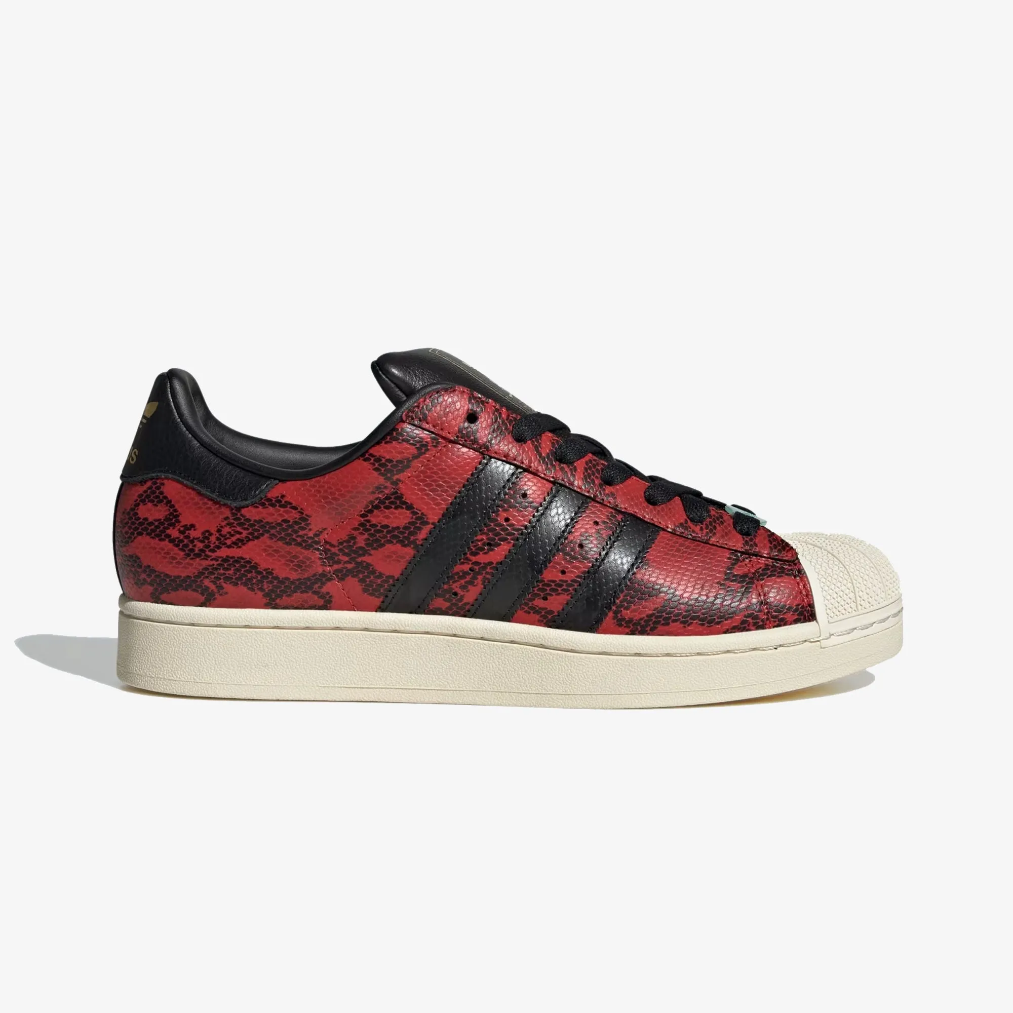 Adidas Originals | SUPERSTAR II { SUPPLIER COLOUR / CORE BLACK / CREAM WHITE No Fuss Logo Bold
