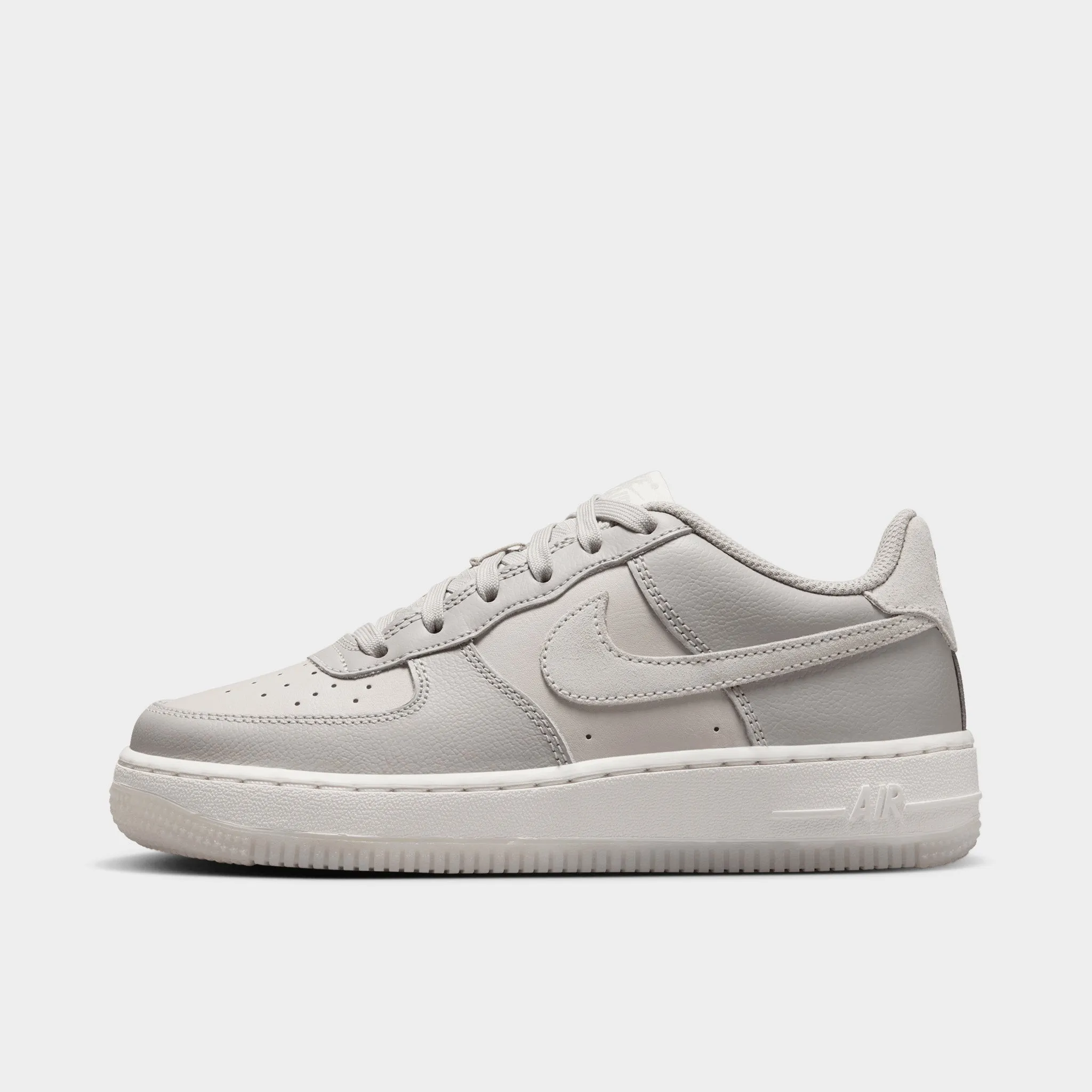 Friend Meet Support Base Nike Air Force 1 LV8 GS Light Bone / Summit White - Light Iron Ore