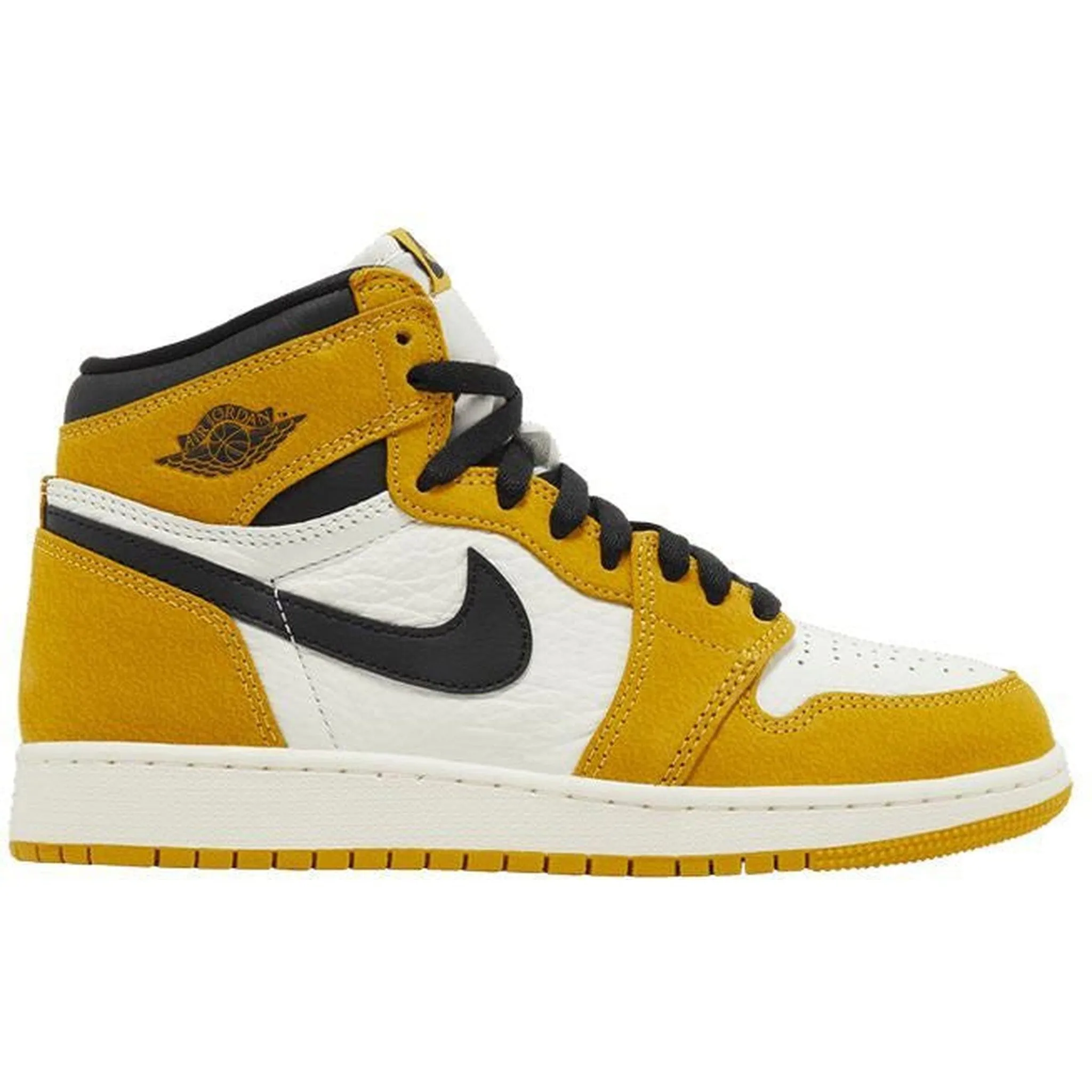Jordan 1 Retro High OG Yellow Ochre (GS) Flexible Construction