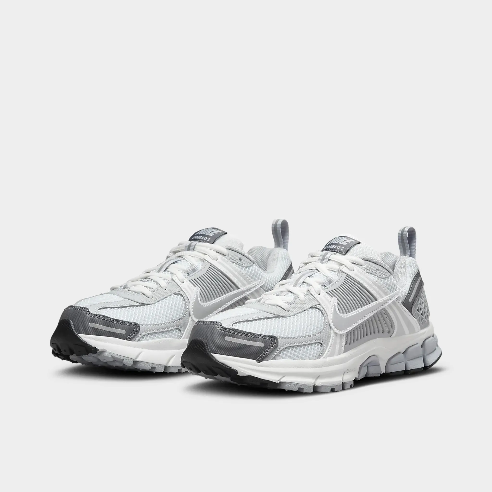 minimalist running shoes wide - fit comfort Nike Zoom Vomero 5 GS Pure Platinum / Metallic Silver