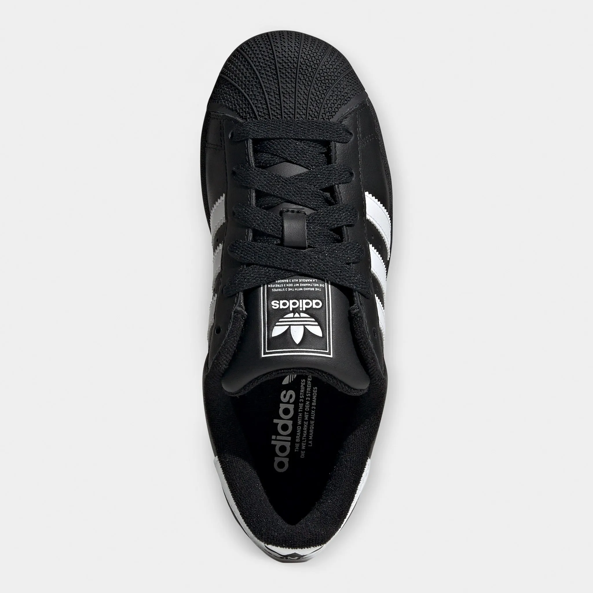 adidas Juniors' Superstar II Core Black / White Joy Mood Joy Step