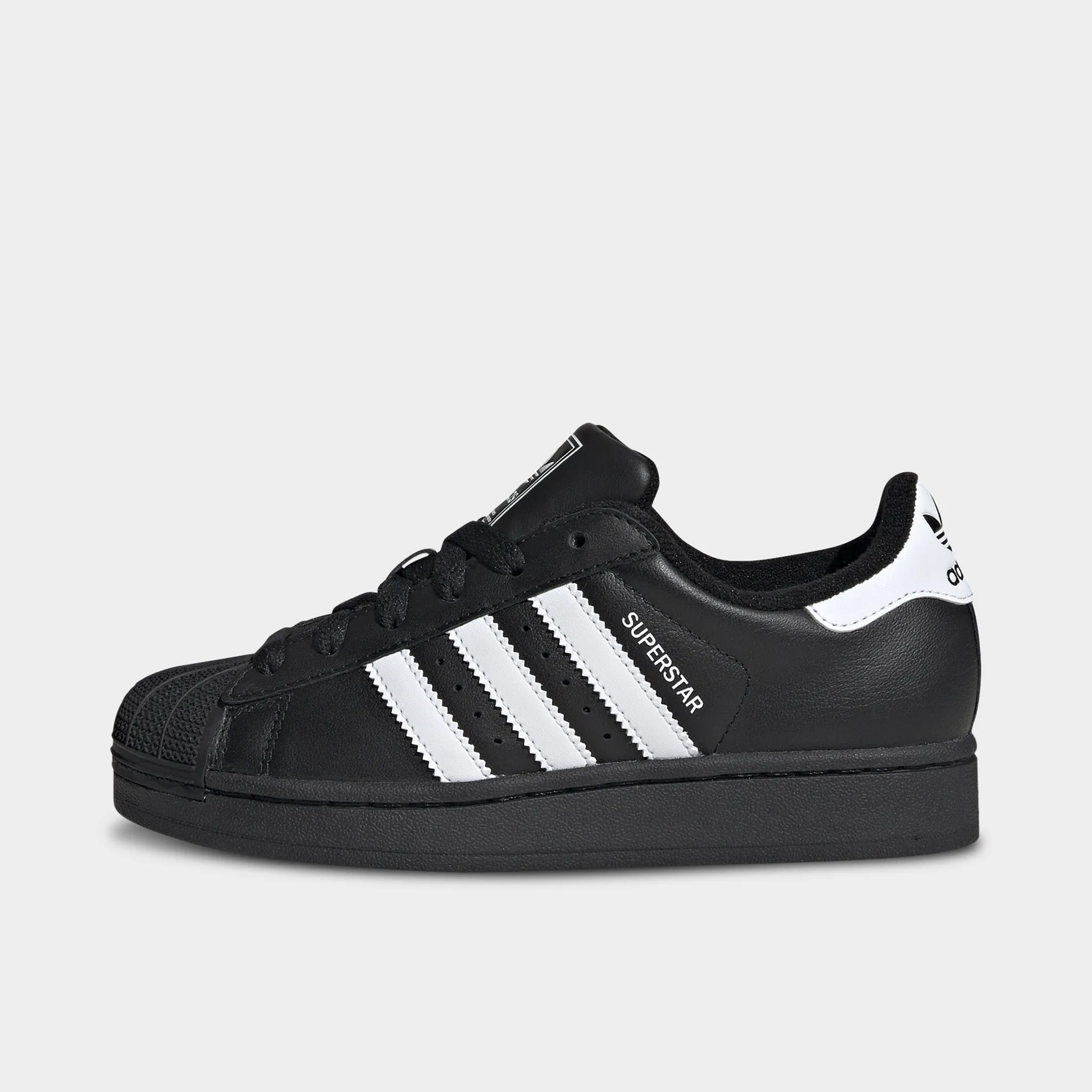 adidas Juniors' Superstar II Core Black / White Athletic Muscle Aid