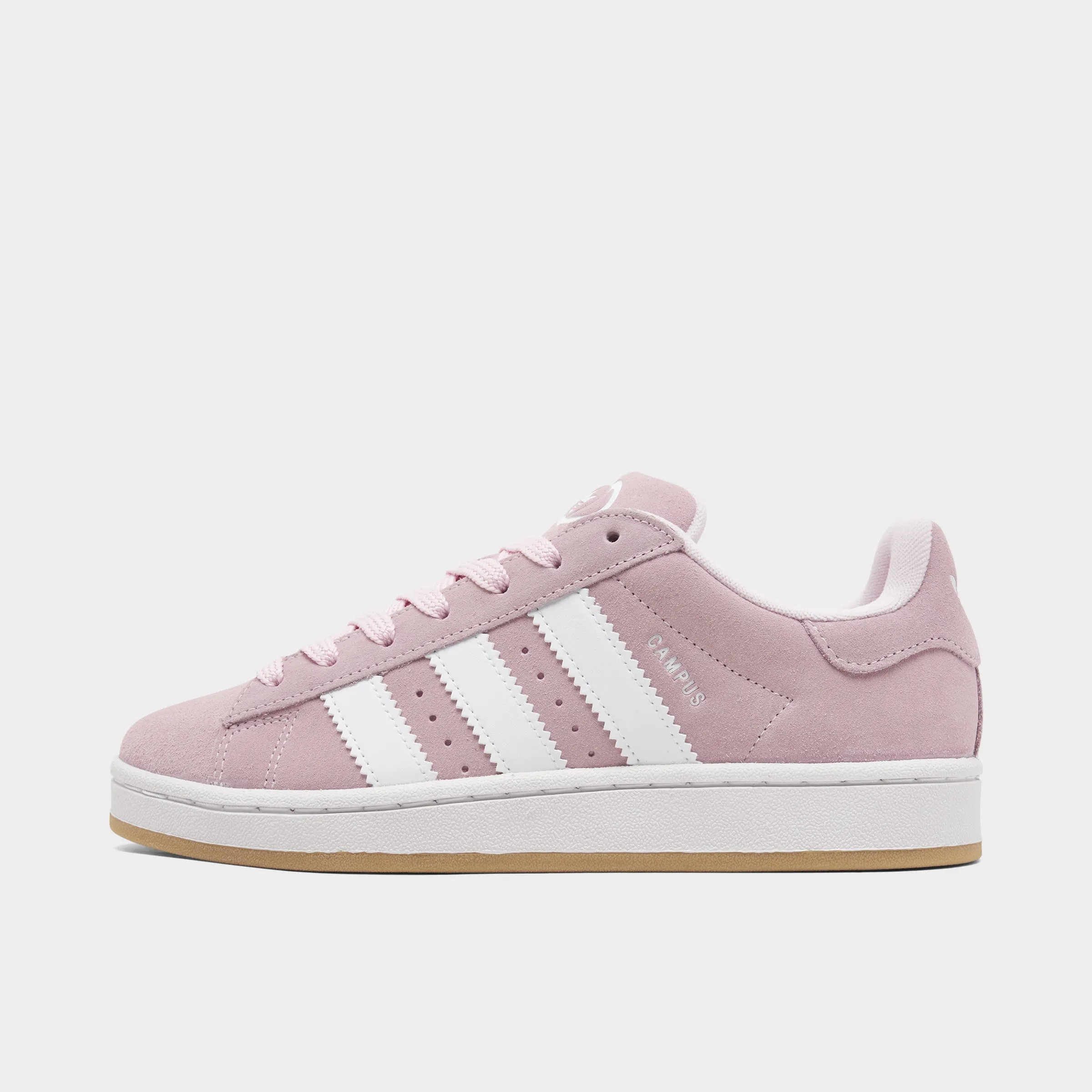 adidas Juniors' Campus 00s Clear Pink / White - Gum Autumn Tone Field Fast