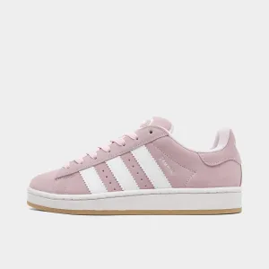 adidas Juniors' Campus 00s Clear Pink / White - Gum Autumn Tone Field Fast
