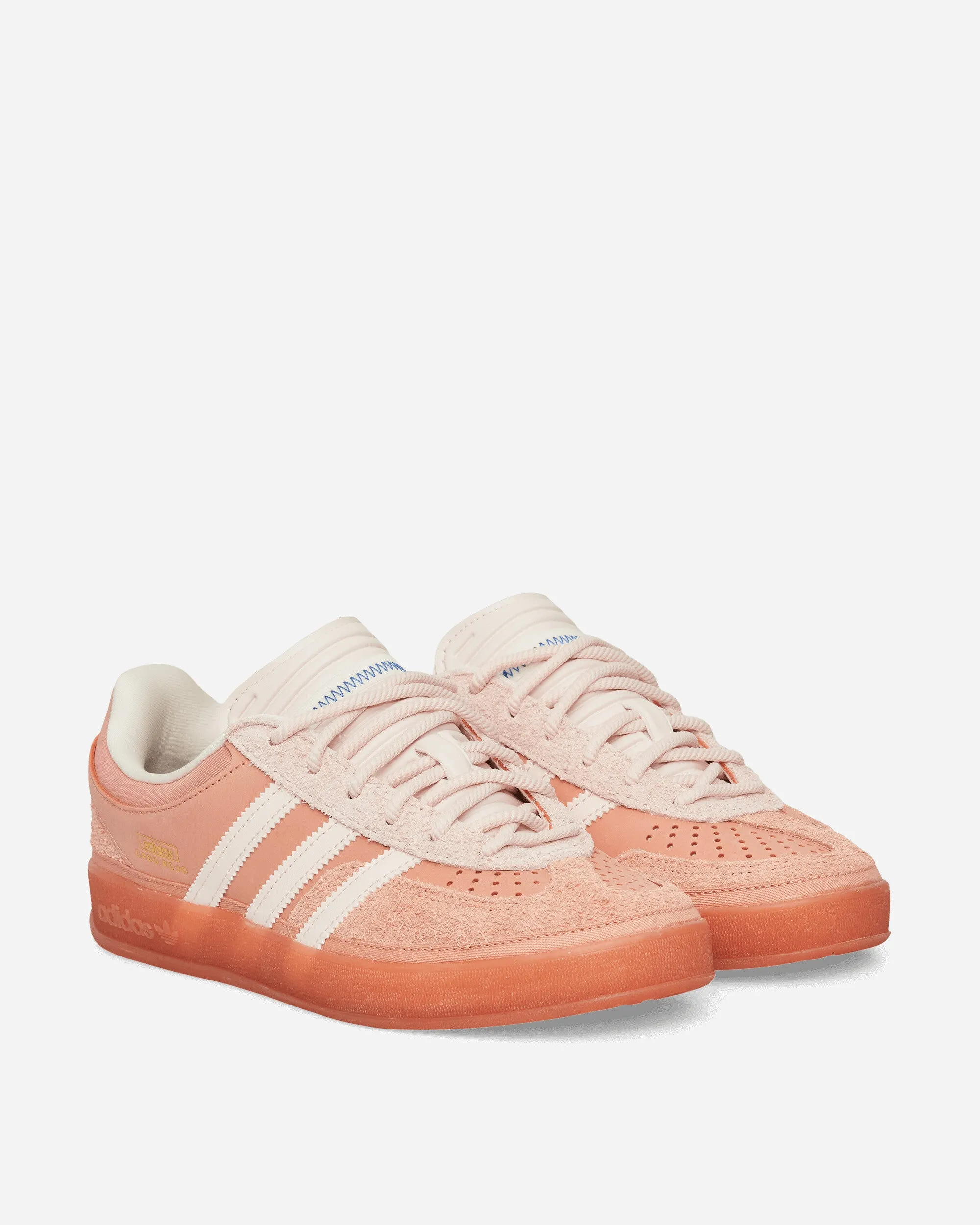 Bad Bunny Gazelle Indoor Sneakers Wonder Clay / Wonder Quartz / Ash Pink Park Step Cosmic Glow