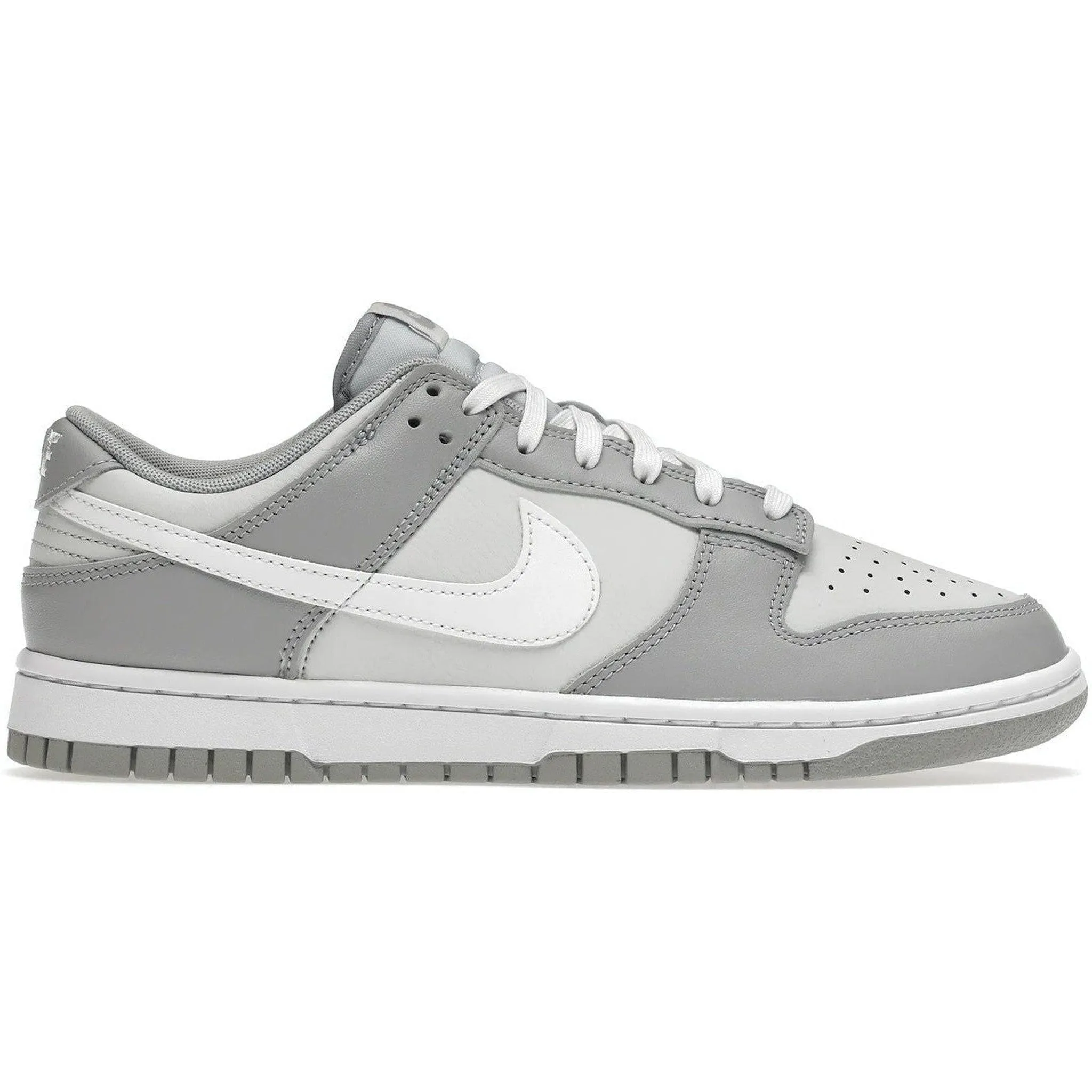 Derby Style Nike Dunk Low Two Tone Grey