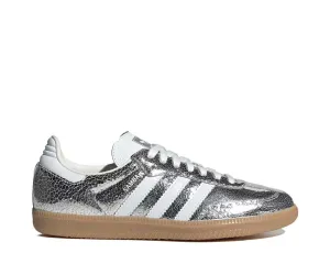 Adidas Samba OG W "Silver Metallic" Busy Walk